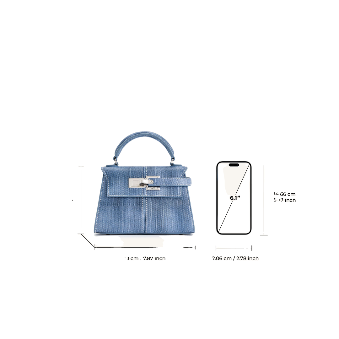 JW PEI Elise Top Handle Bag - Blue