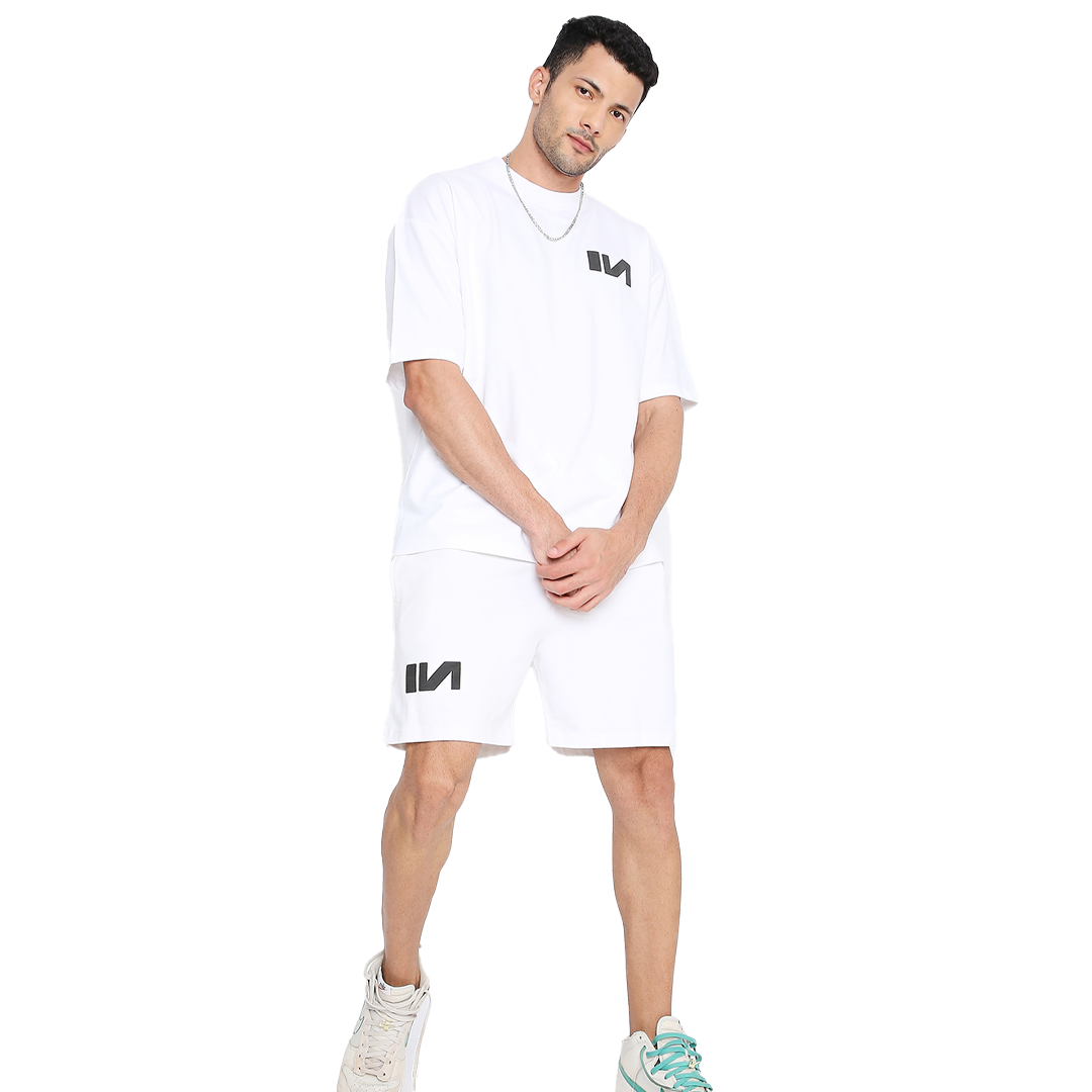 White Oversized T-shirts