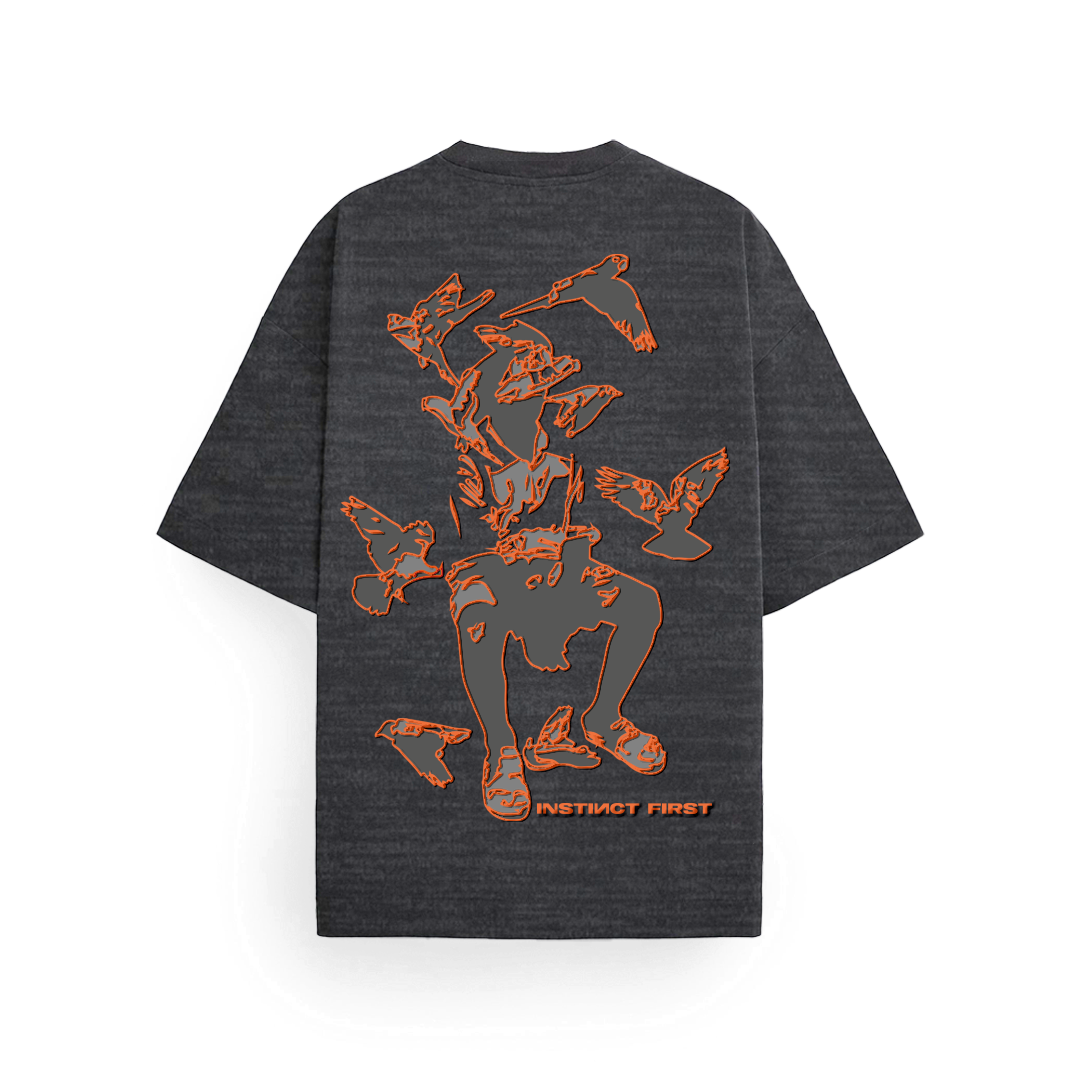 Solace Oversized T-Shirt (Grey)