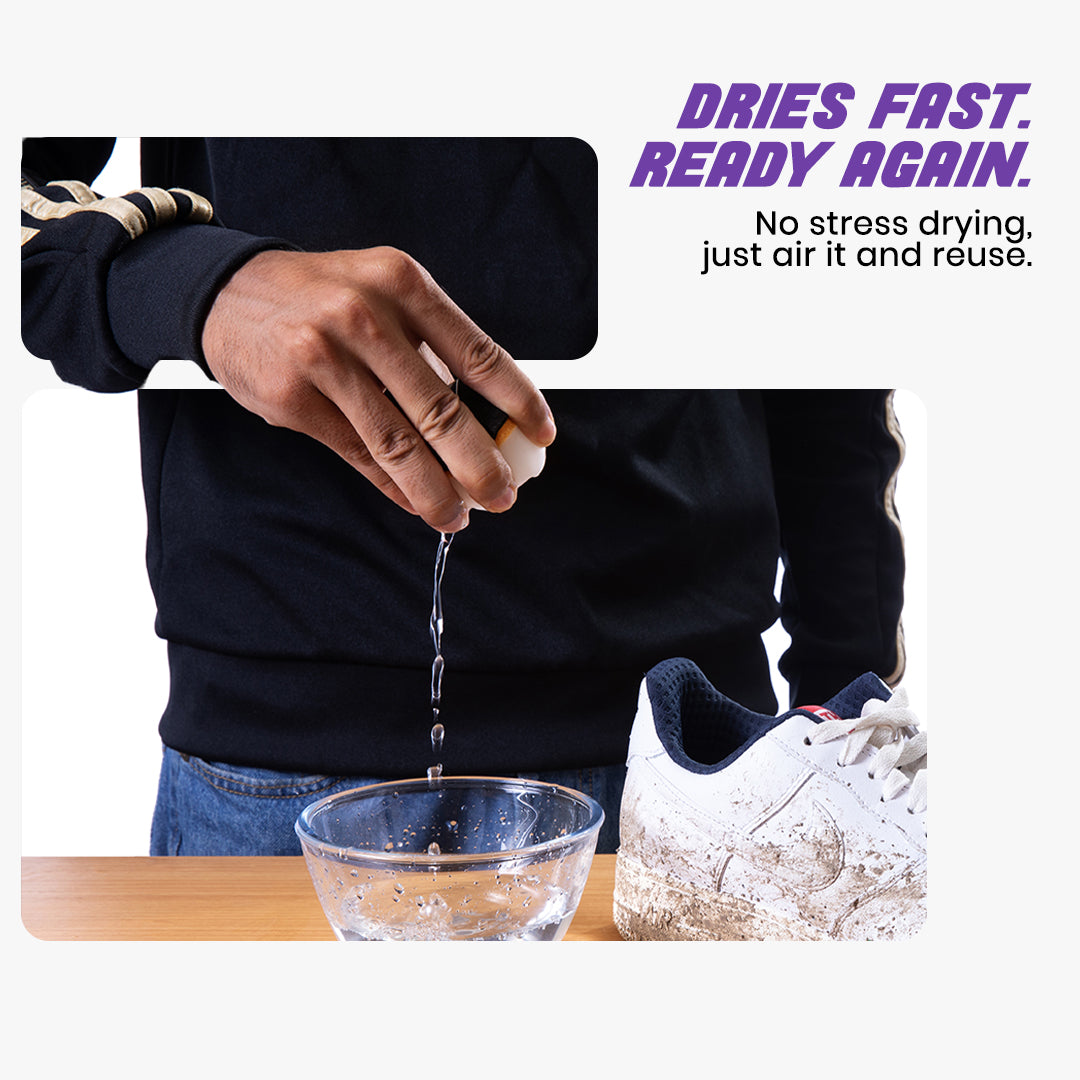 Quick Shoe Cleaning Sponge