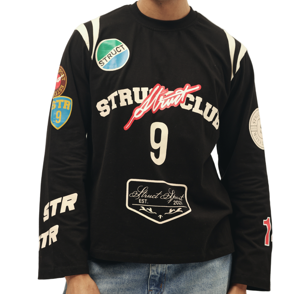 VARSITY CLUB FULL SLEEVE T-SHIRT