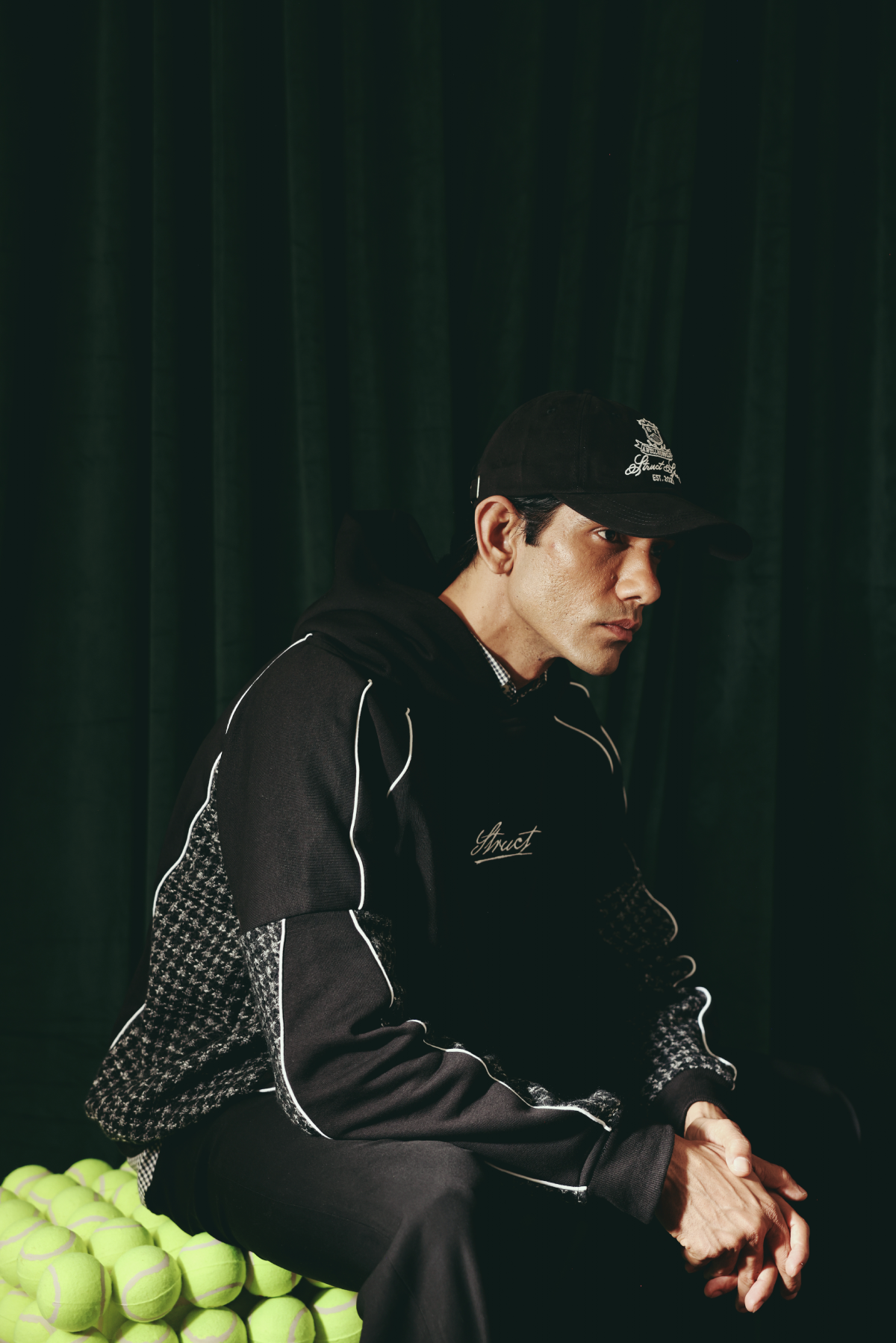 STRUCT WELLNESS CLUB CAP - BLACK
