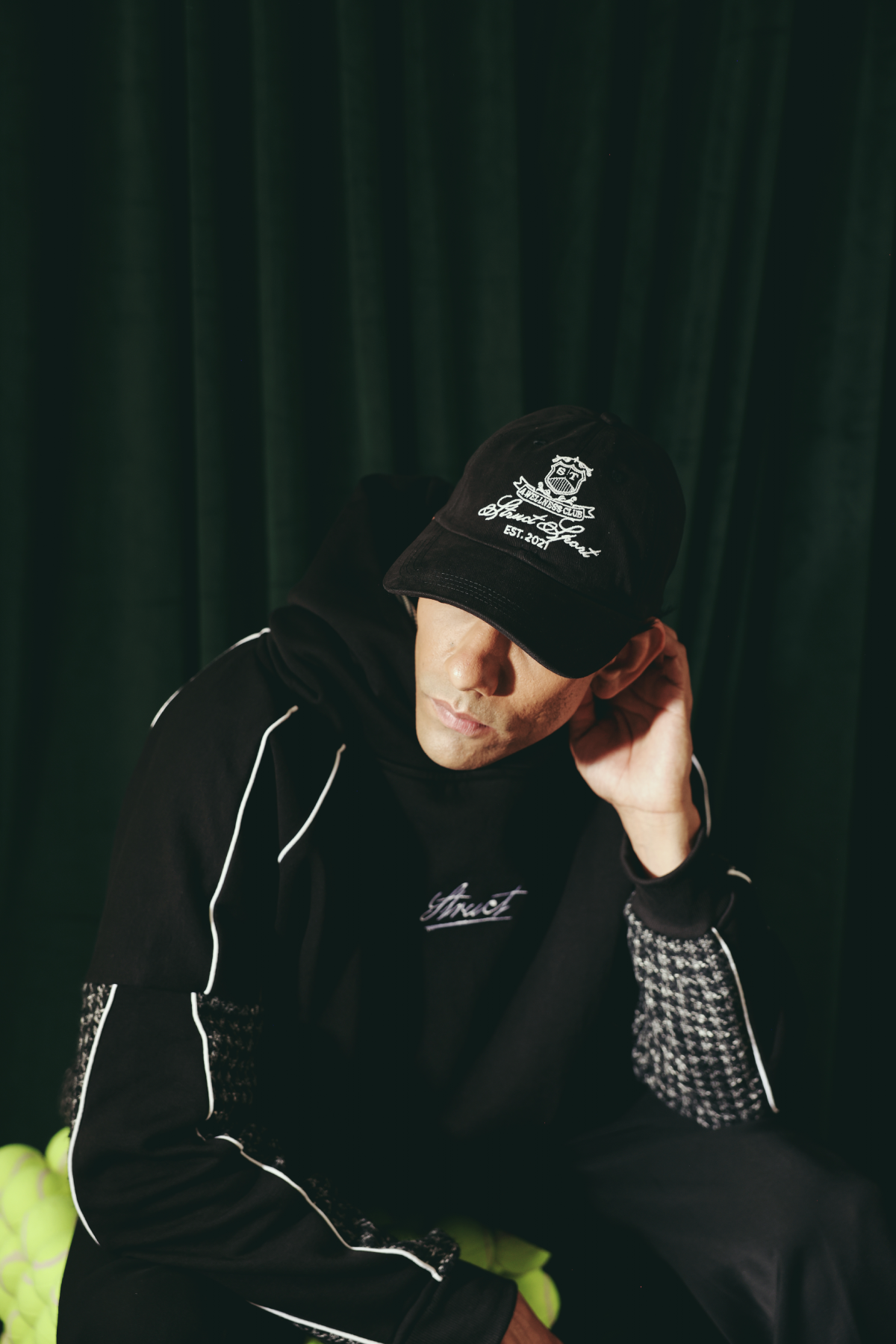 STRUCT WELLNESS CLUB CAP - BLACK