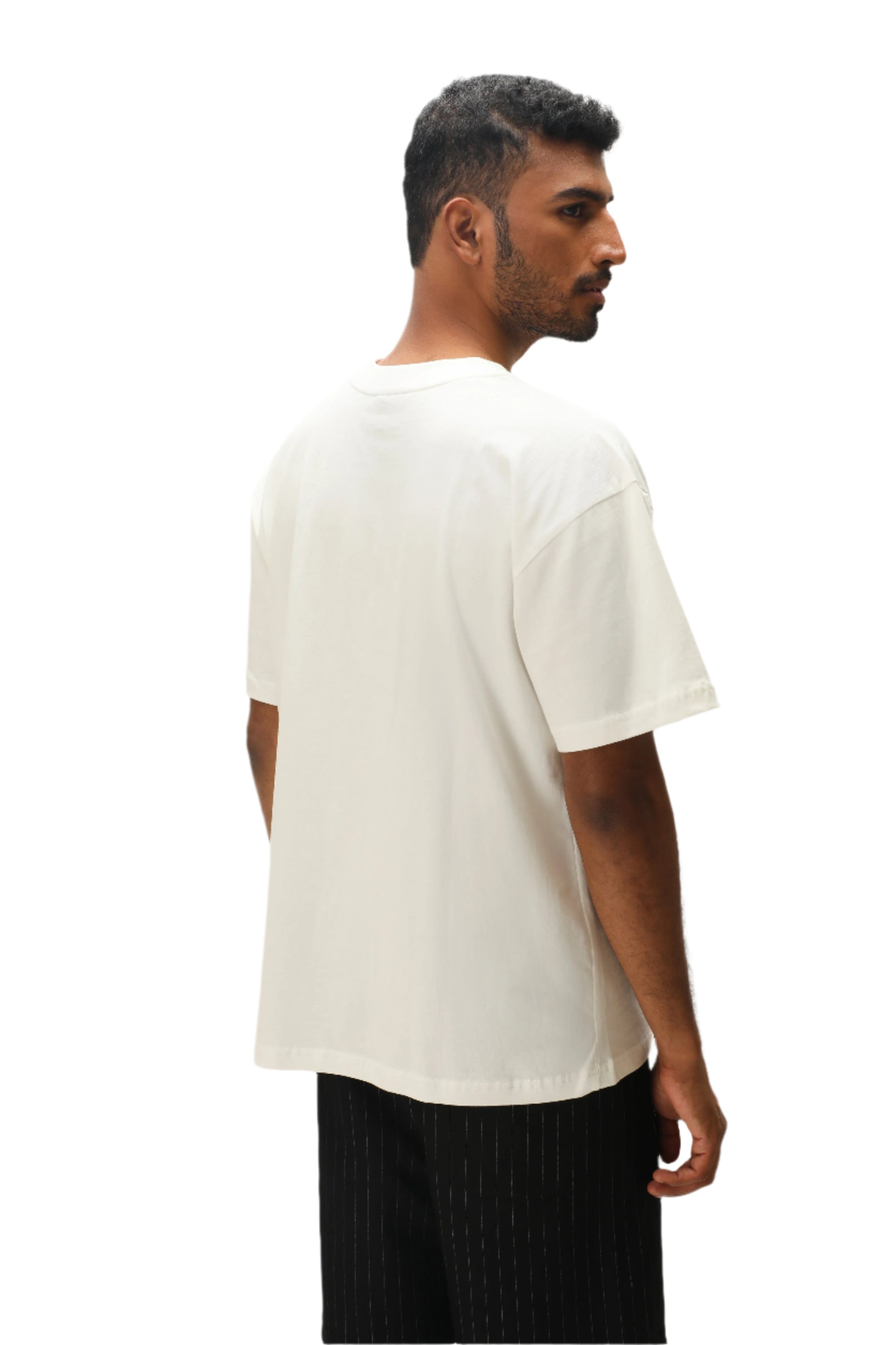 RETROFUTURISTIC TENNIS WHITES T-SHIRT