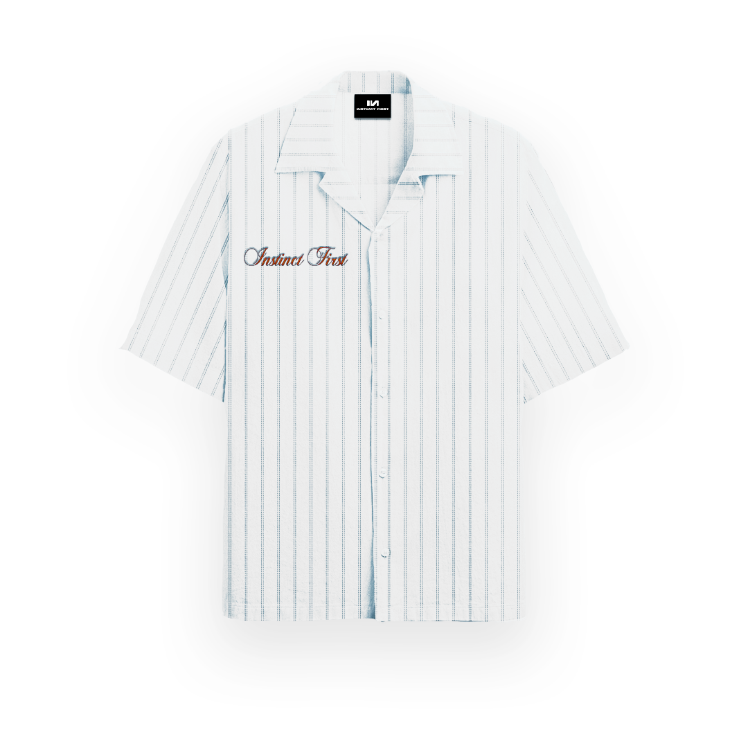 Summer Stripe Shirt - (White)