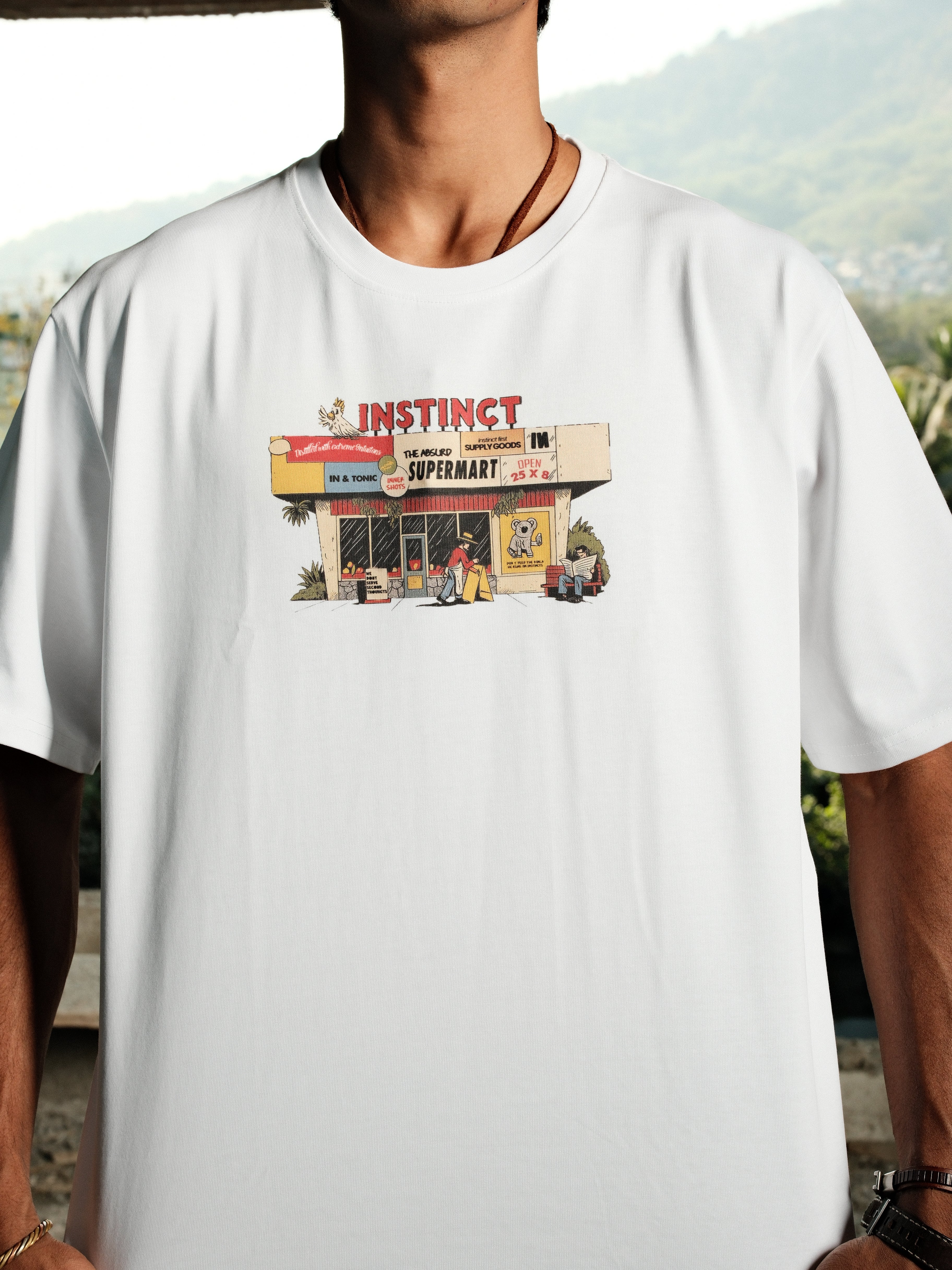 Supermarket - Relaxed Fit Tshirt (White)