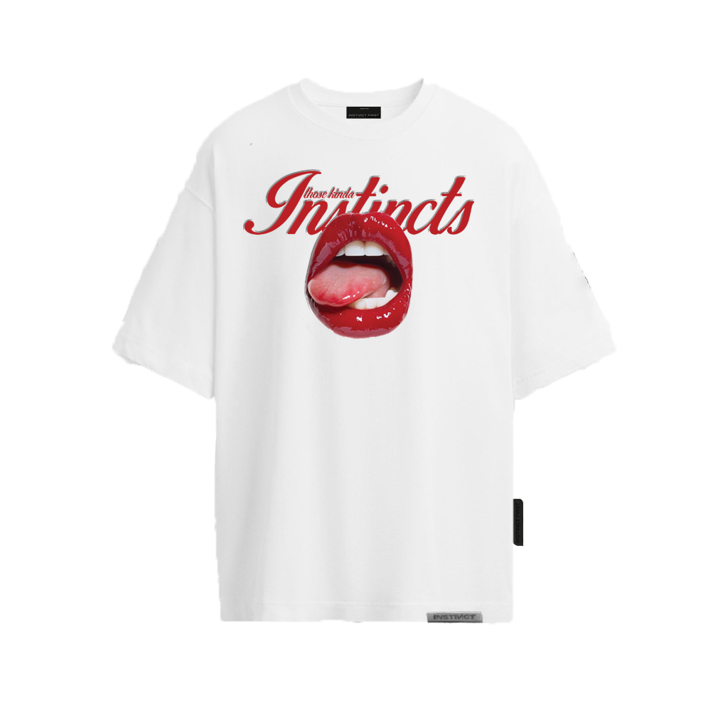 Temptation - Oversized T-Shirt (white)