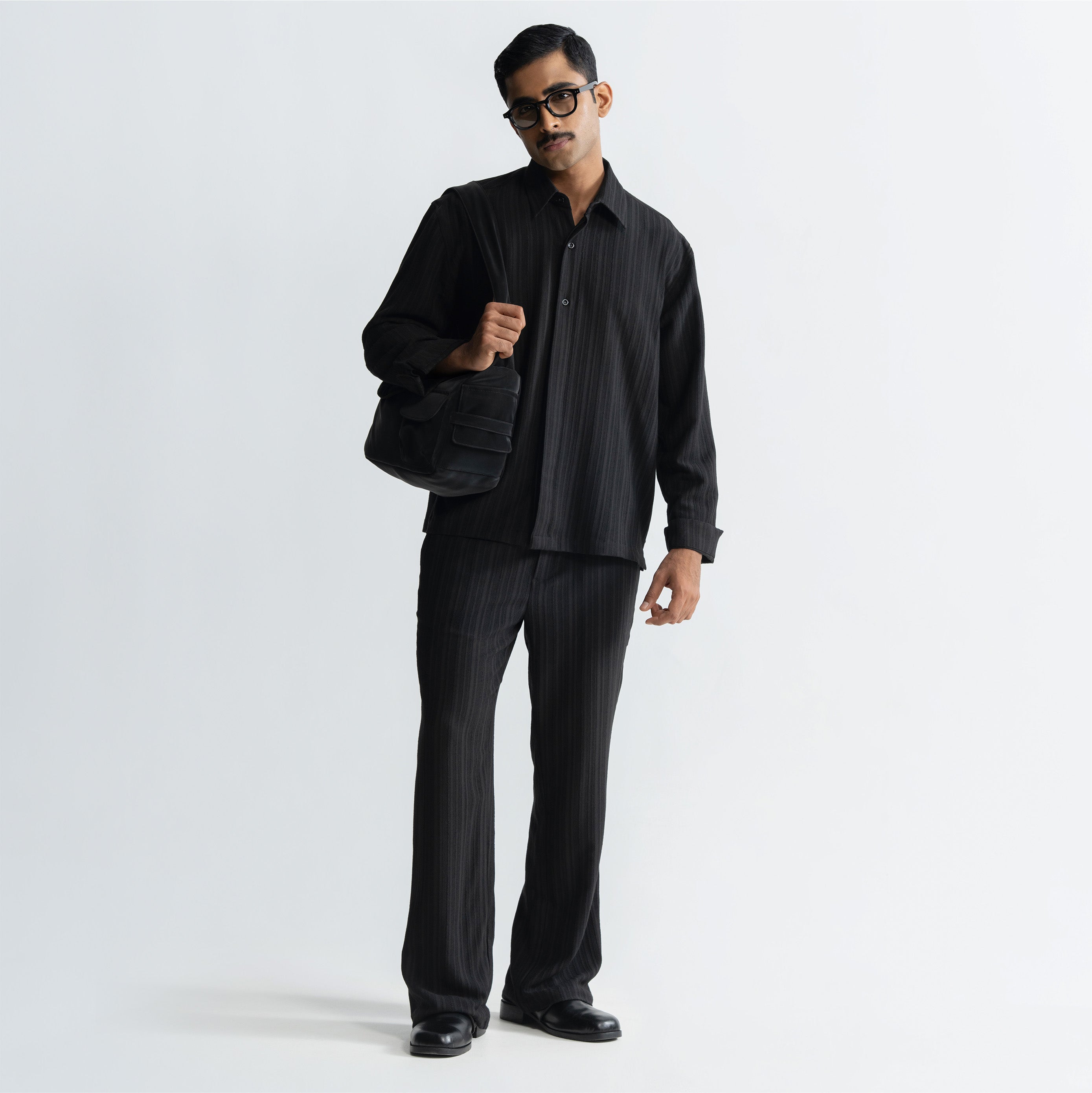 TWINE PANTS - BLACK