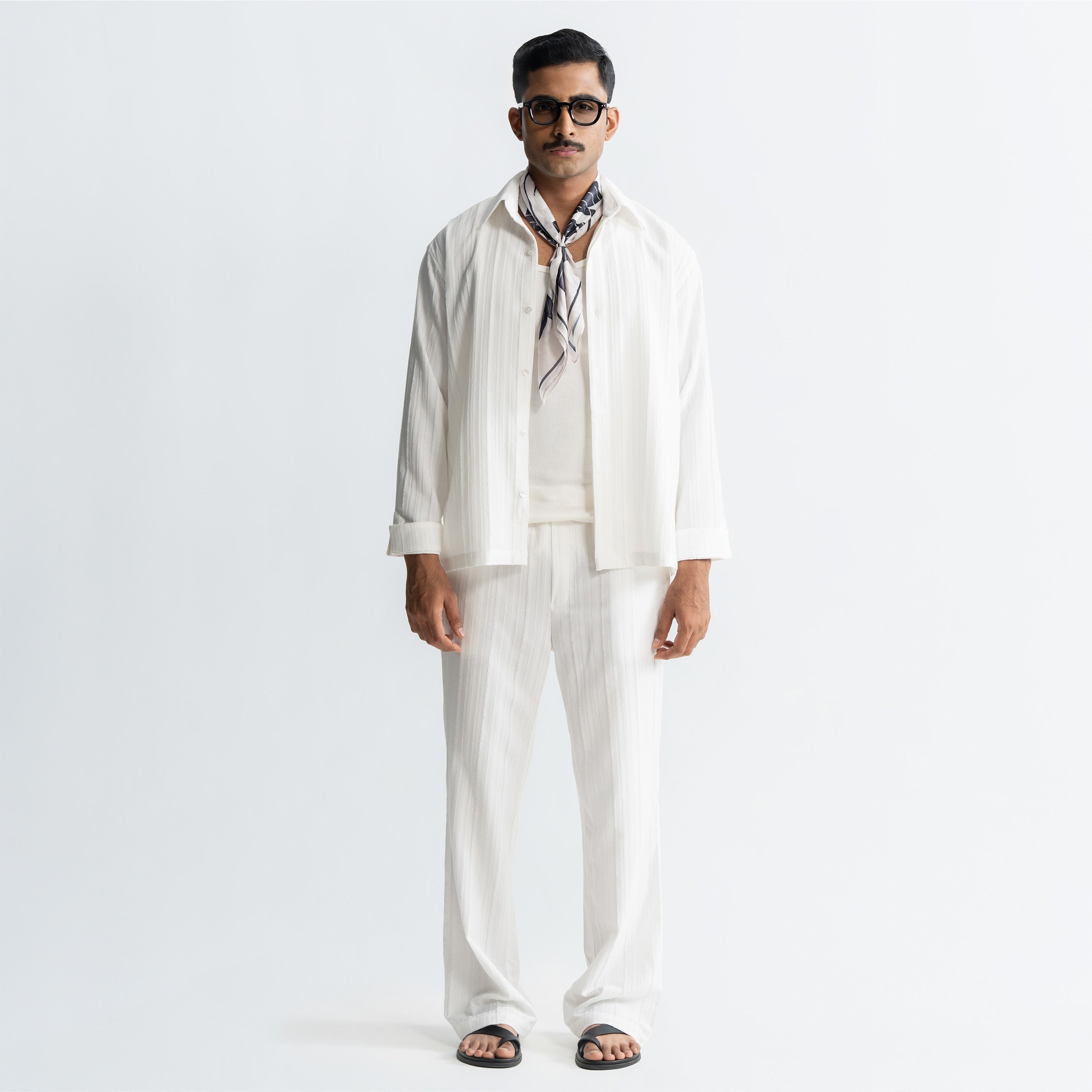 TWINE SHIRT - WHITE