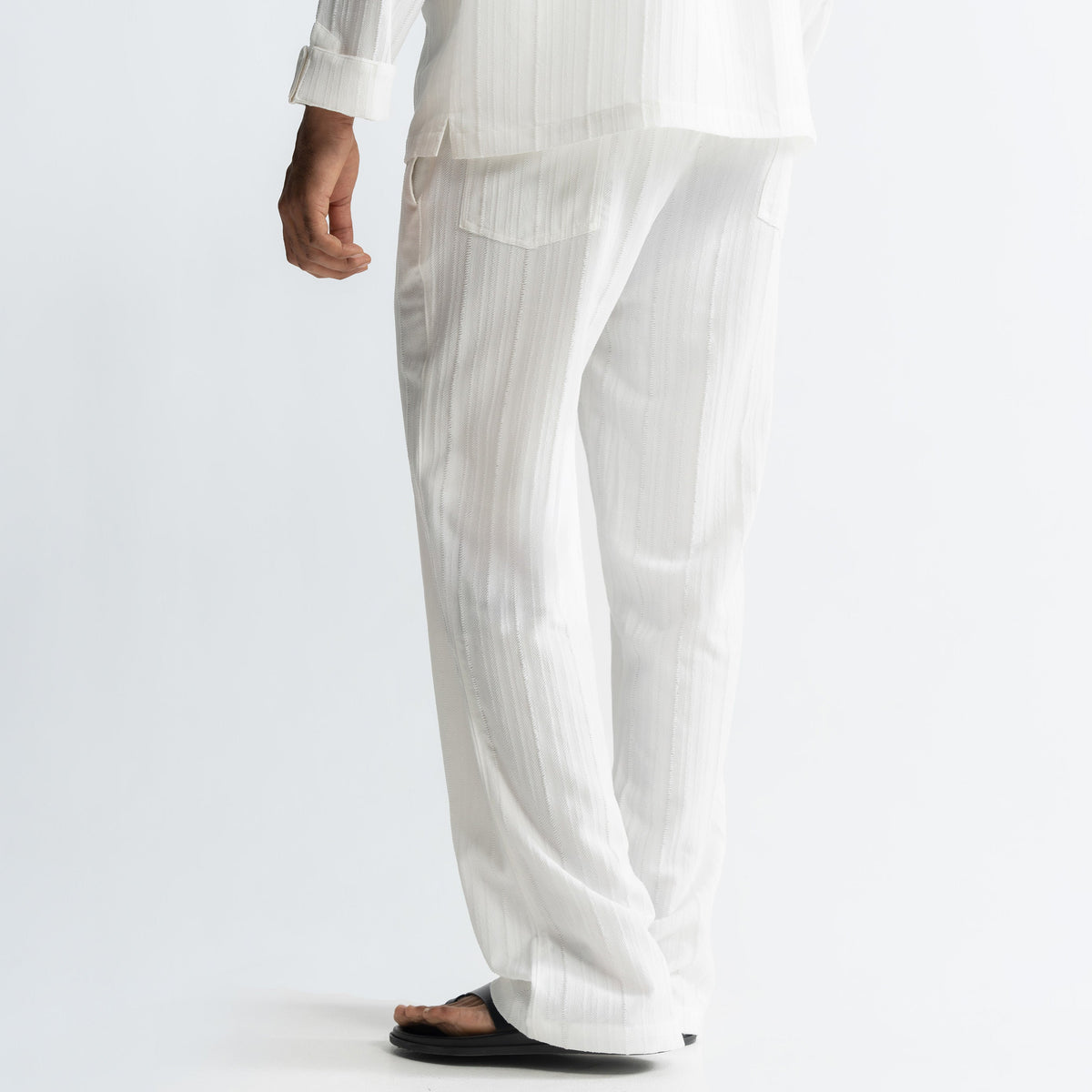 TWINE PANTS - WHITE