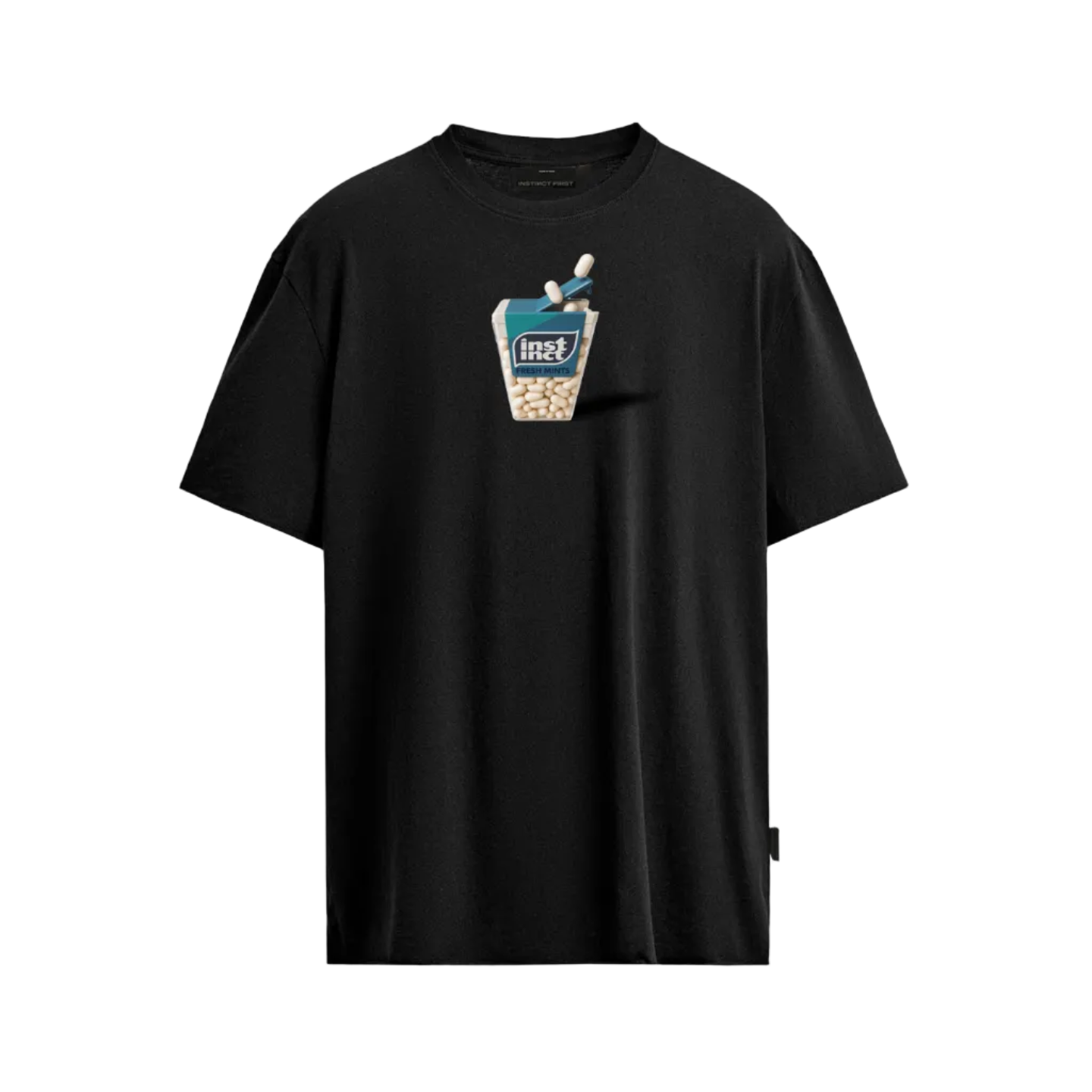 Tic Tac - Relaxed Fit Tshirt (Black)