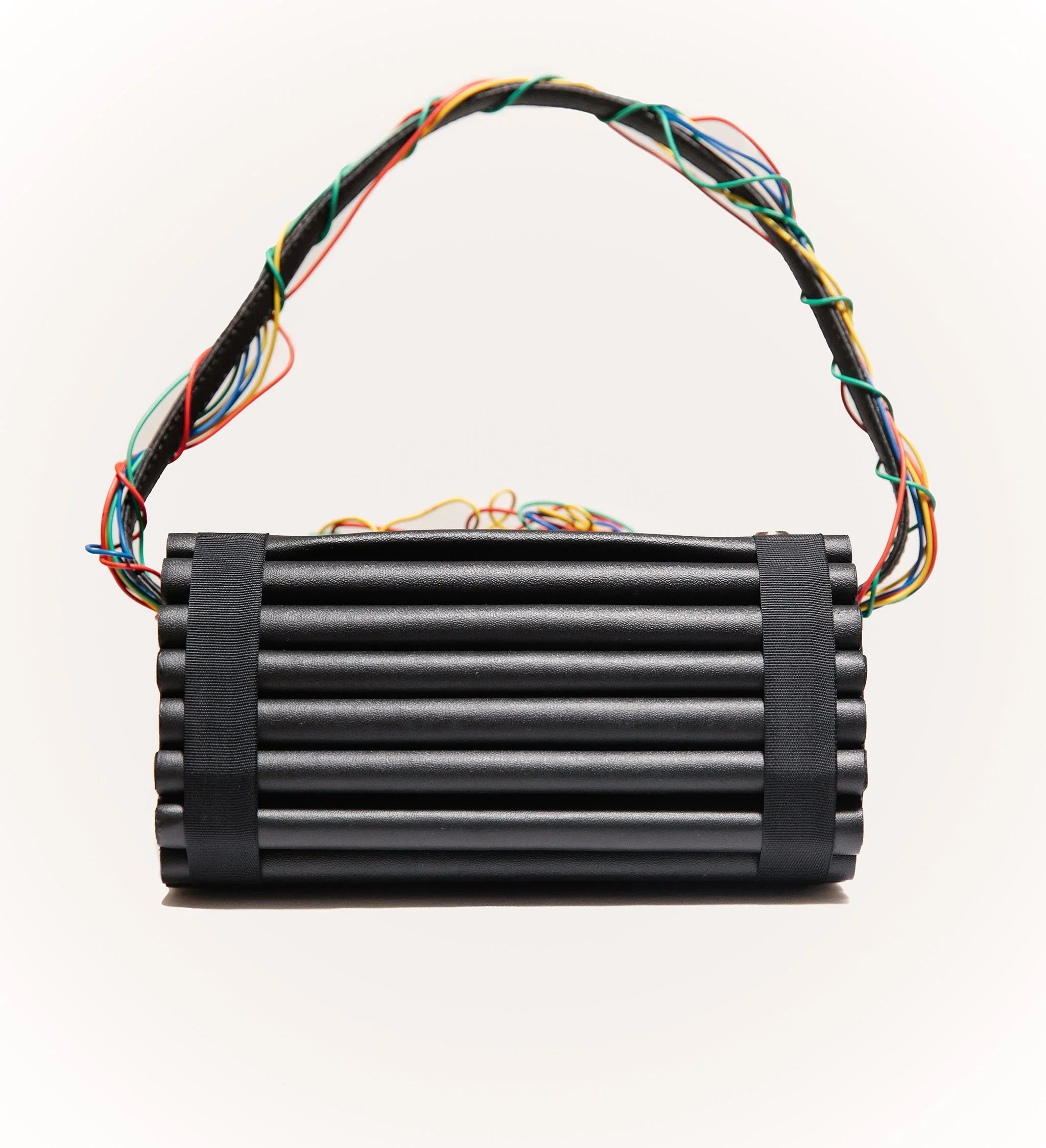 Time Bomb' Vegan Leather Hand Bag