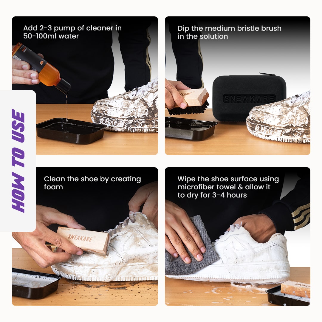 Travel Shoe Cleaning Kit