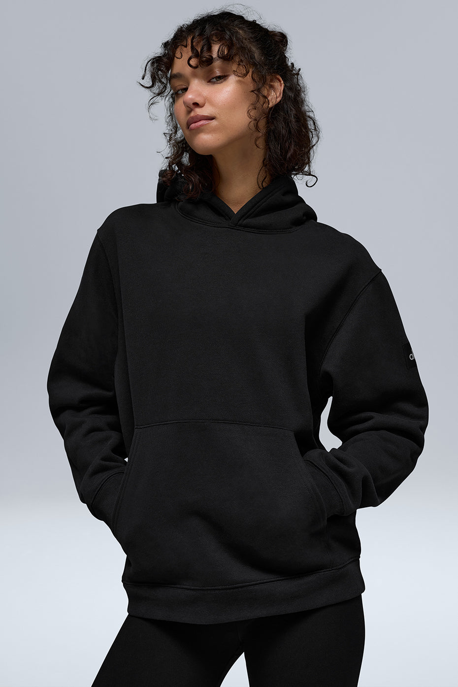 alo Renown Heavy Weight Hoodie - Black