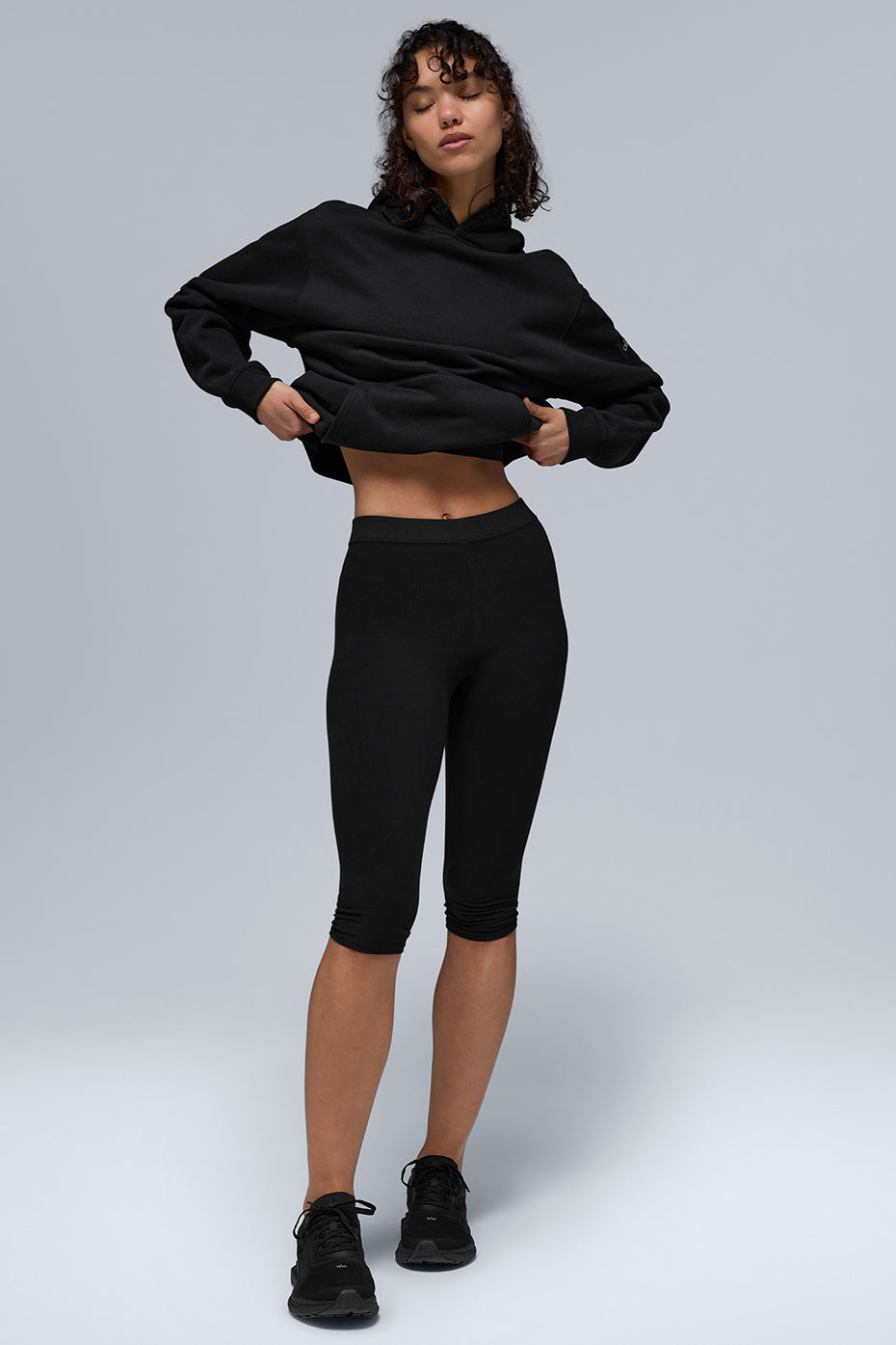 alo Renown Heavy Weight Hoodie - Black