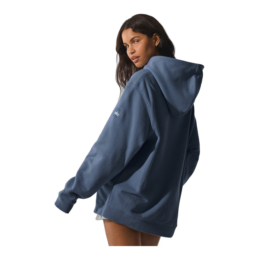 alo Renown Heavy Weight Hoodie - Bluestone