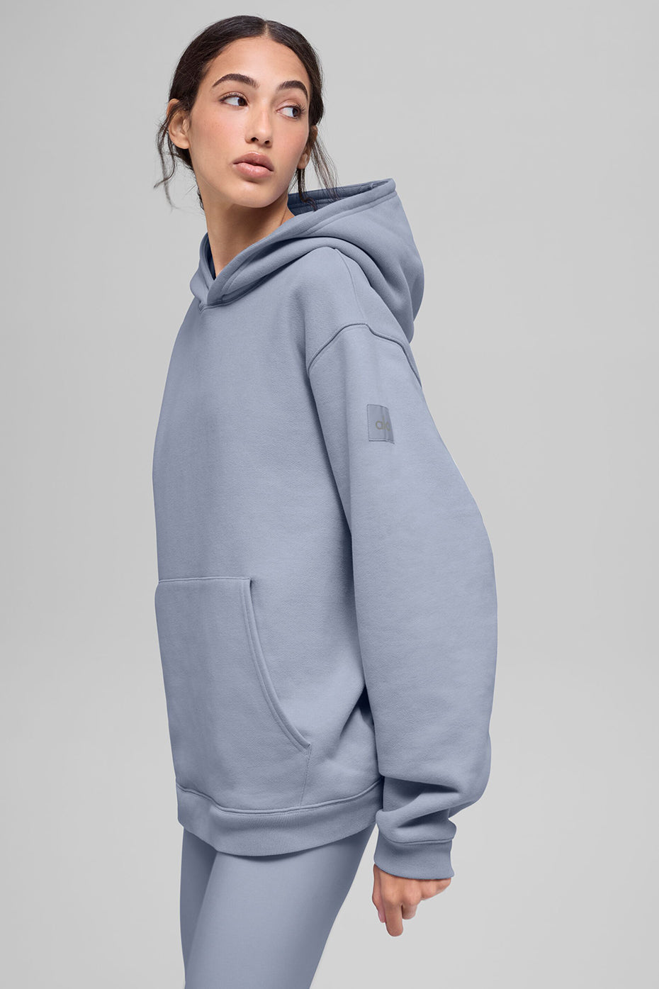 alo Renown Heavy Weight Hoodie - Winter Frost