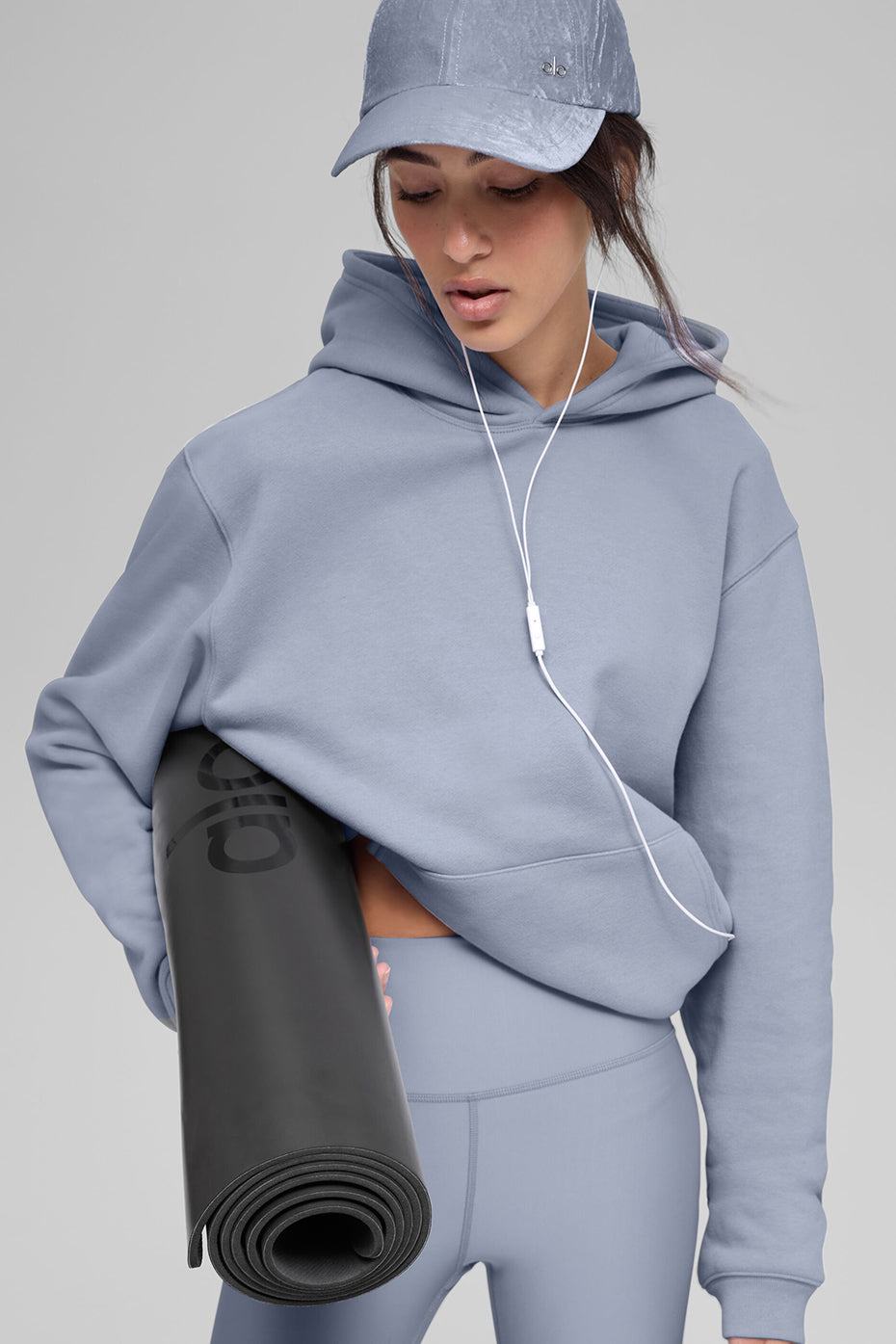 alo Renown Heavy Weight Hoodie - Winter Frost