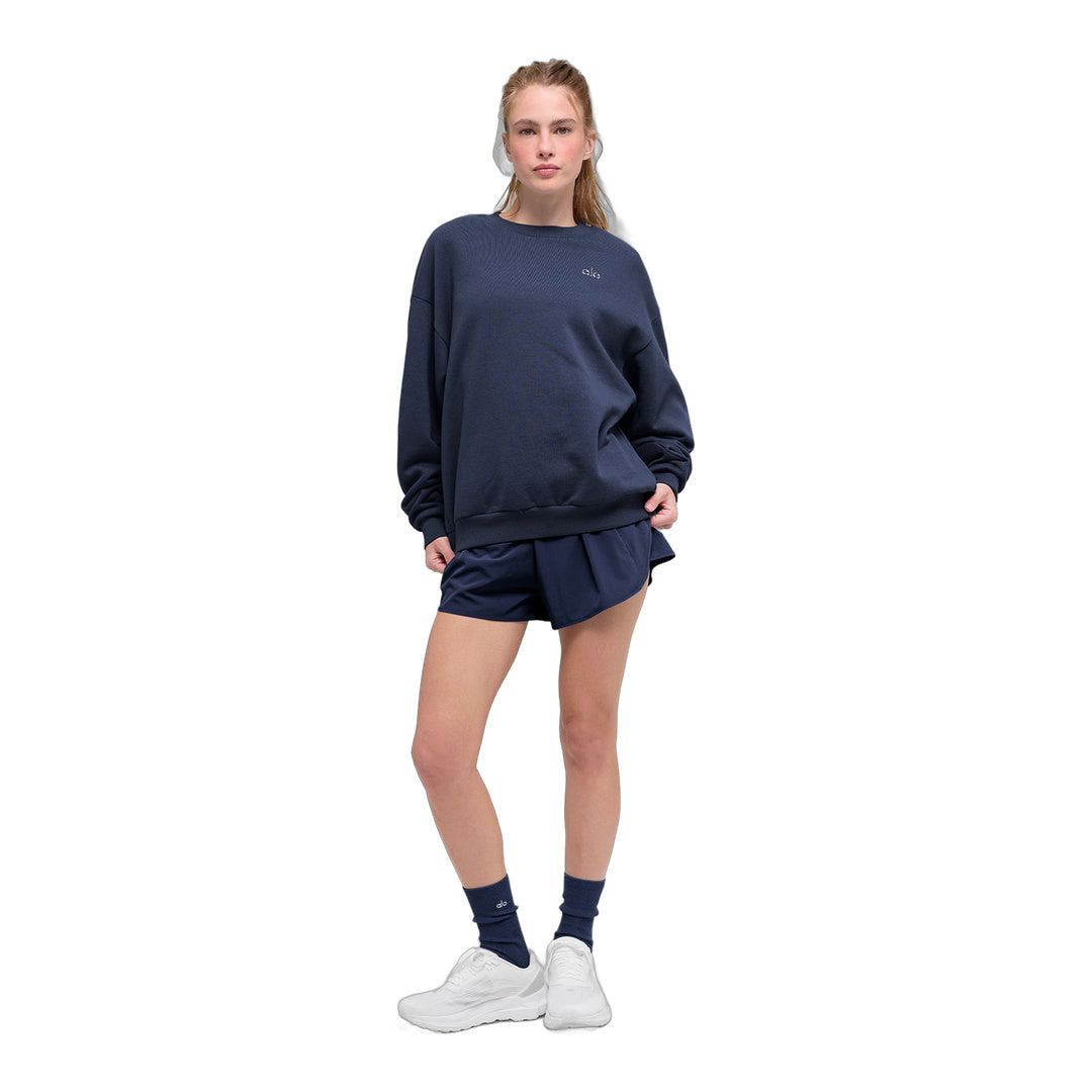 alo Accolade Crew Neck Pullover - Navy