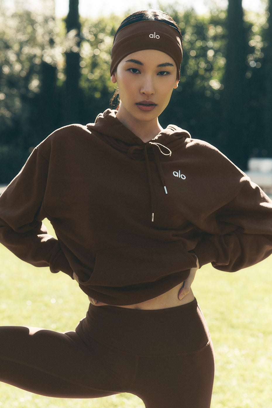 alo Accolade Hoodie - Espresso