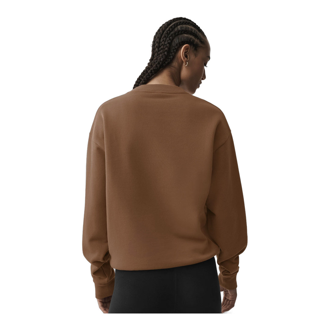 alo Accolade Crew Neck Pullover - Sun Kissed Brown