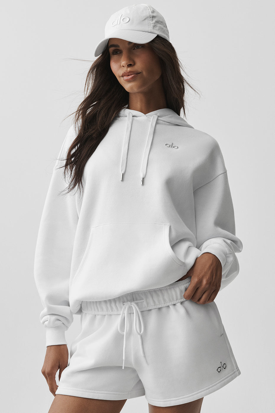 alo Accolade Hoodie - White