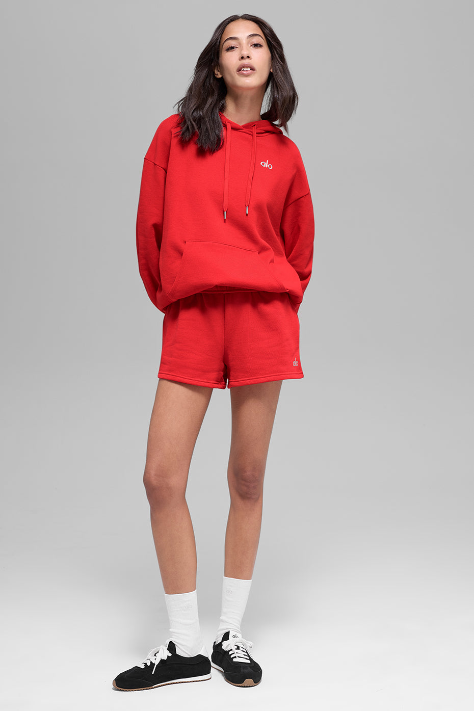 alo Accolade Hoodie - Bright Red