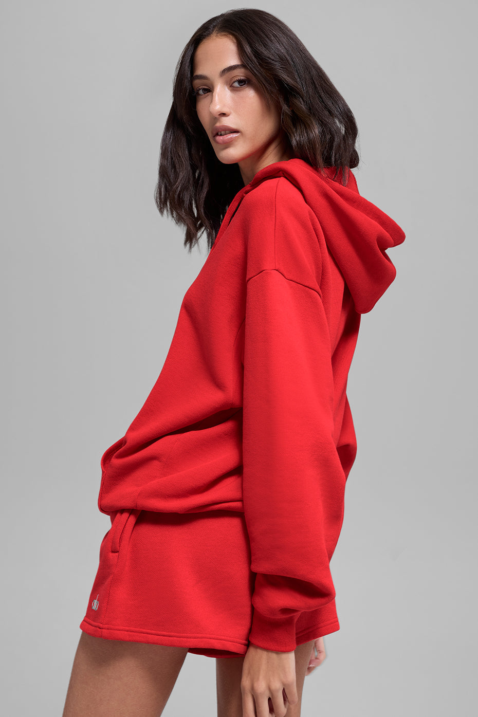 alo Accolade Hoodie - Bright Red