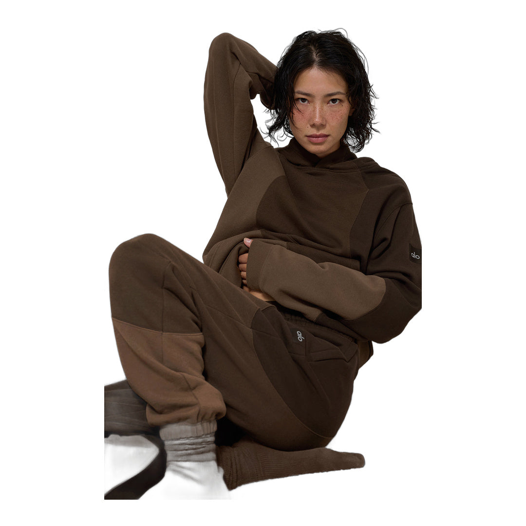 alo Make Waves Hoodie - Espresso Tonal