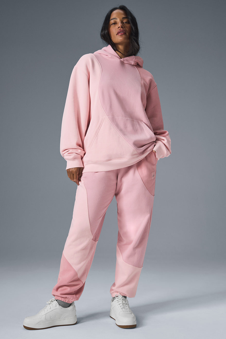 alo Make Waves Hoodie - Sunset Pink Tonal