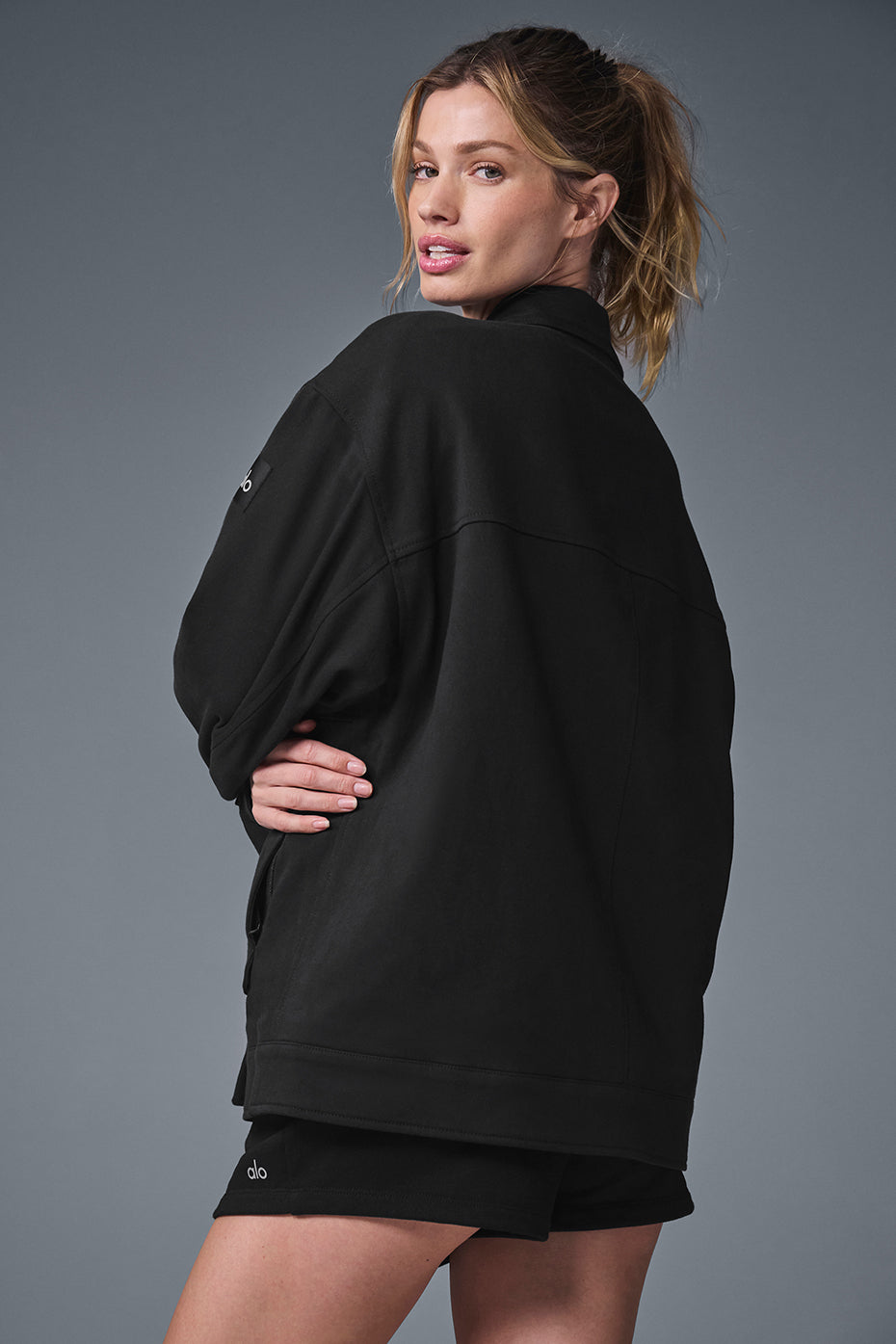 alo Unisex One Up Jacket - Black