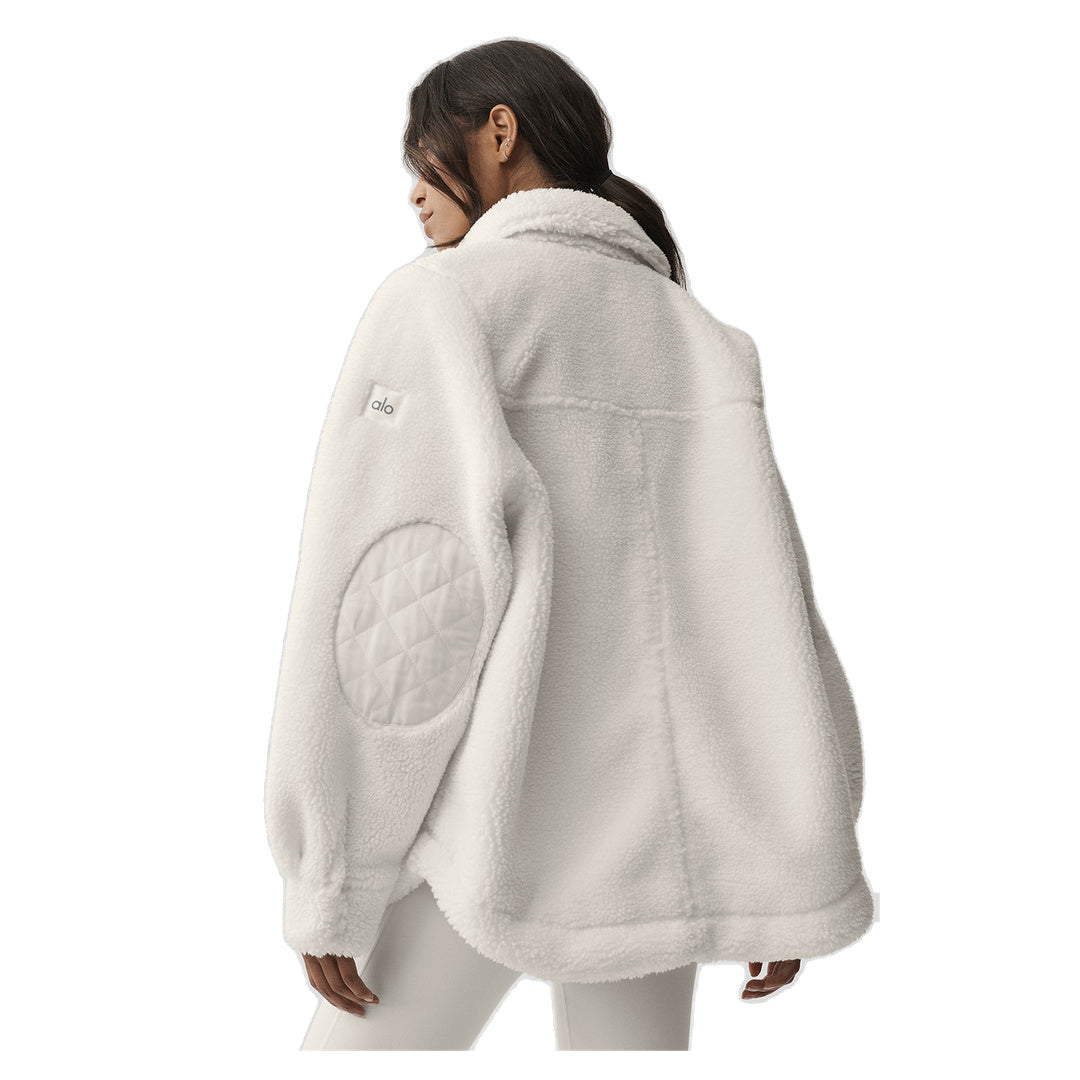ALO Sherpa Edge Shacket - Ivory
