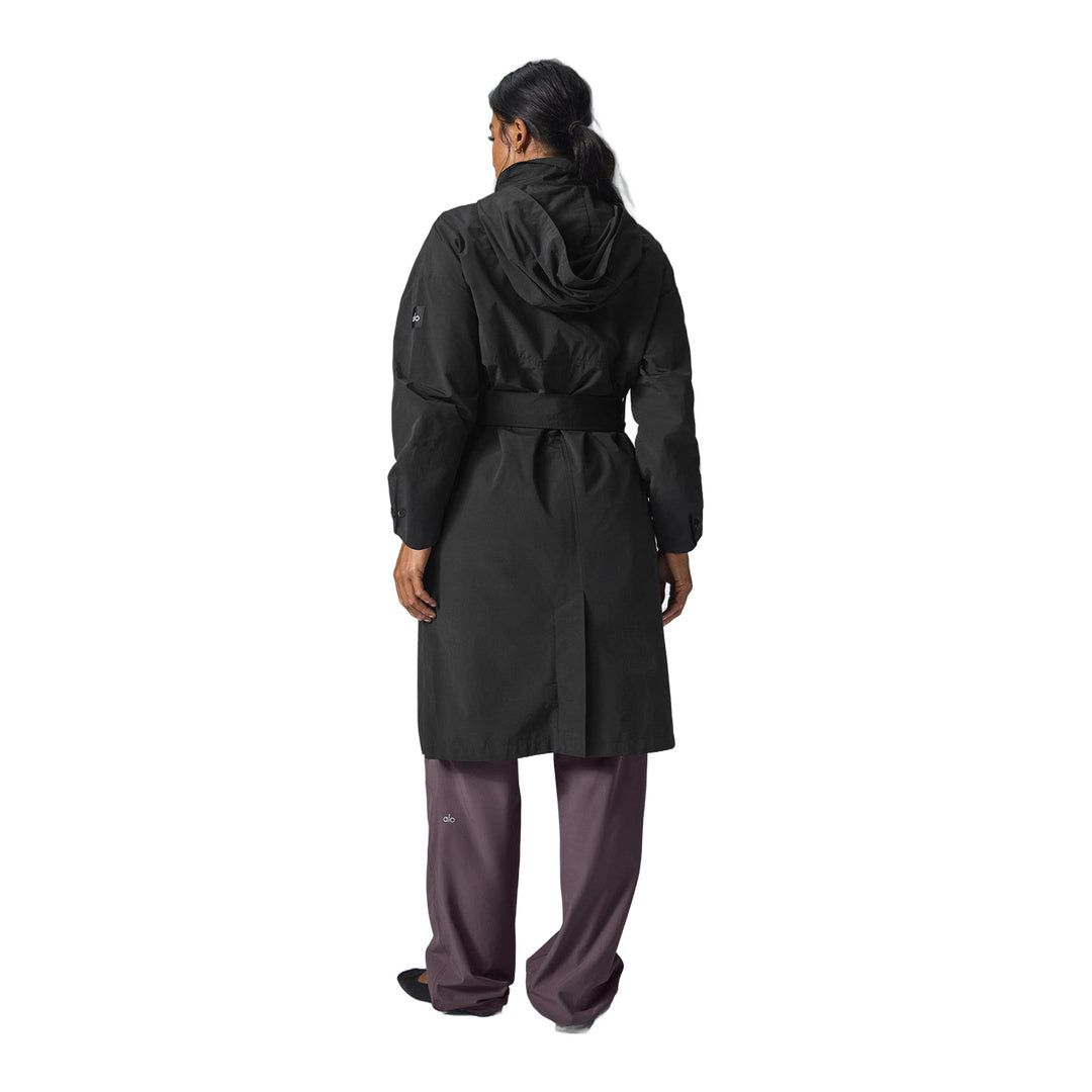 alo Crinkle On The Move Trench - Black