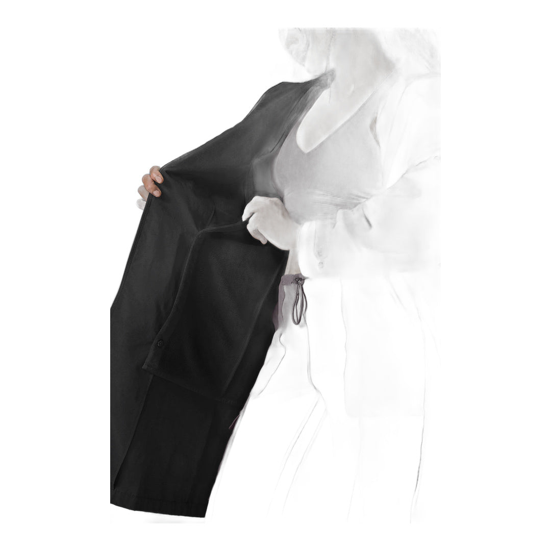 alo Crinkle On The Move Trench - Black