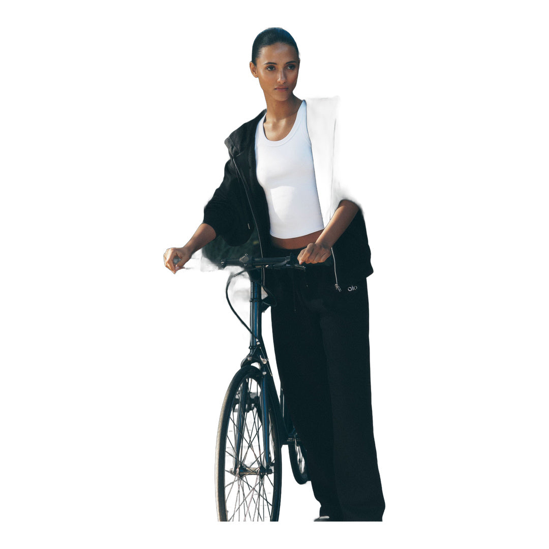 alo Accolade Straight Leg Sweatpant - Black