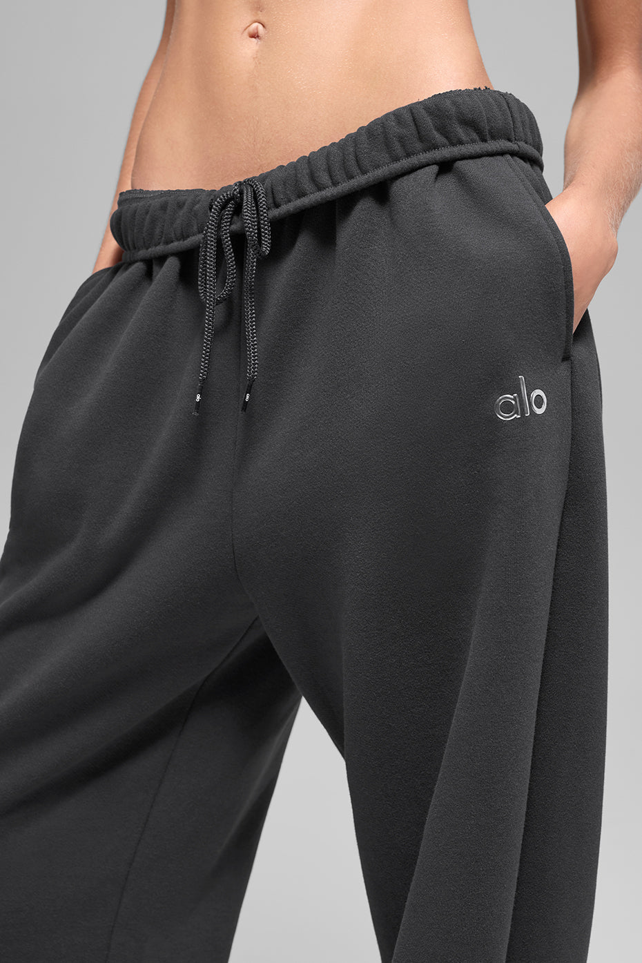 alo Accolade Straight Leg Sweatpant - Anthracite