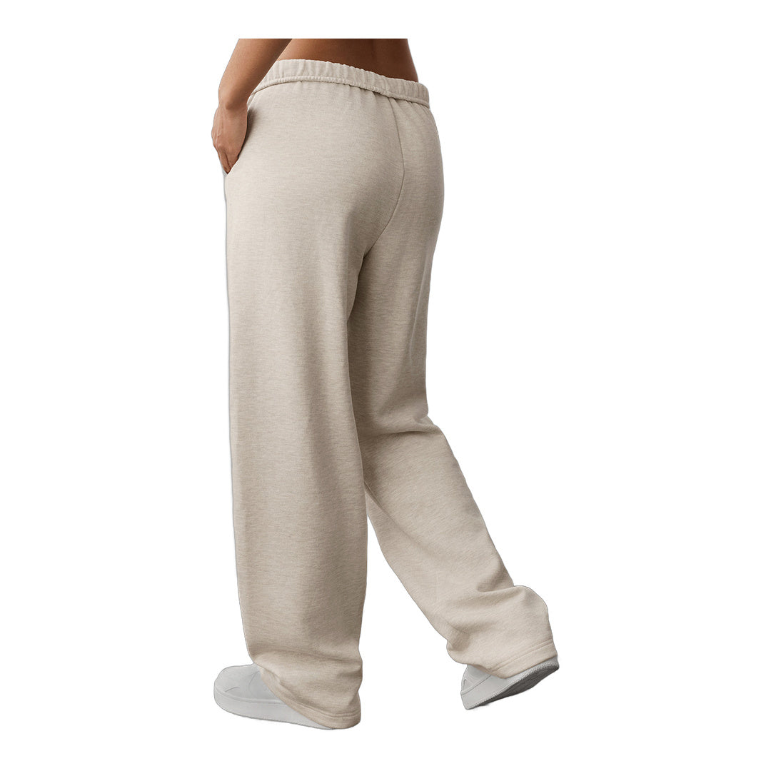alo Accolade Straight Leg Sweatpant - Oatmeal Heather