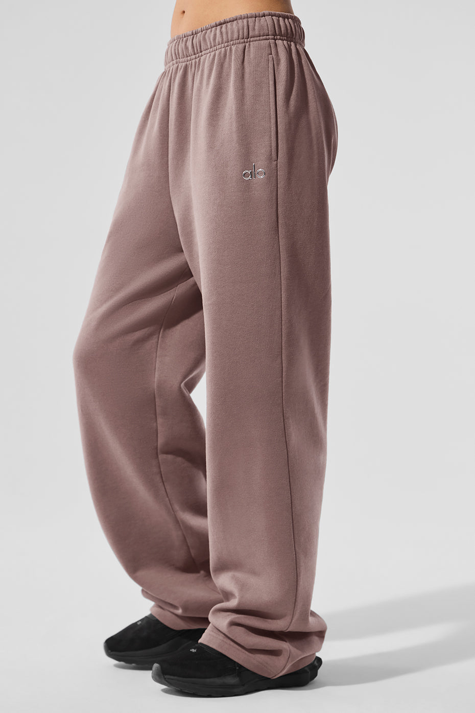 alo Accolade Straight Leg Sweatpant - Mushroom
