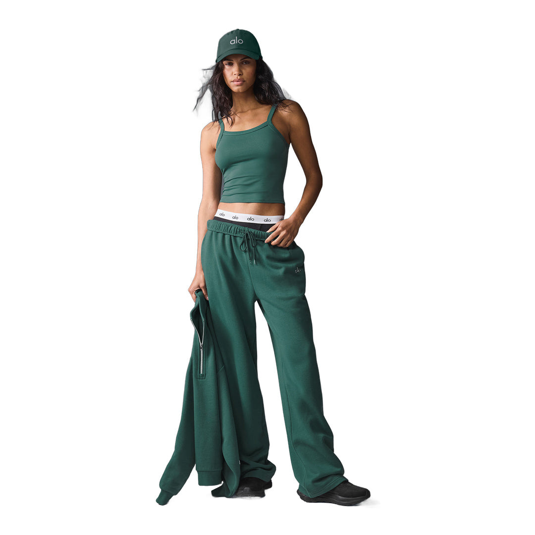 alo Accolade Straight Leg Sweatpant - Winter Ivy