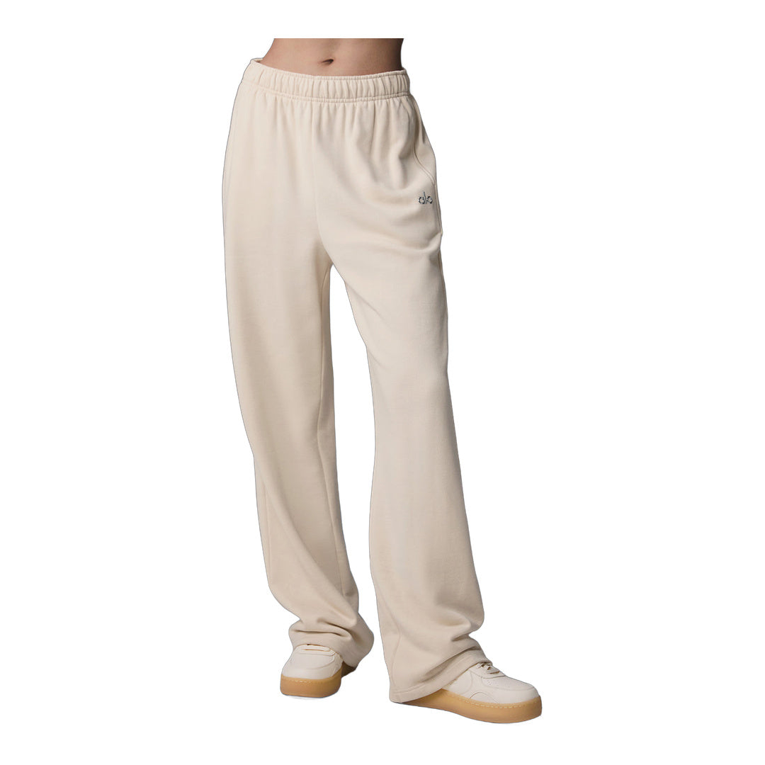 alo Accolade Straight Leg Sweatpant - Oat Milk