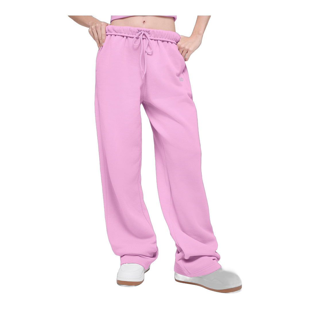 alo Accolade Straight Leg Sweatpant - Candy Heart Pink