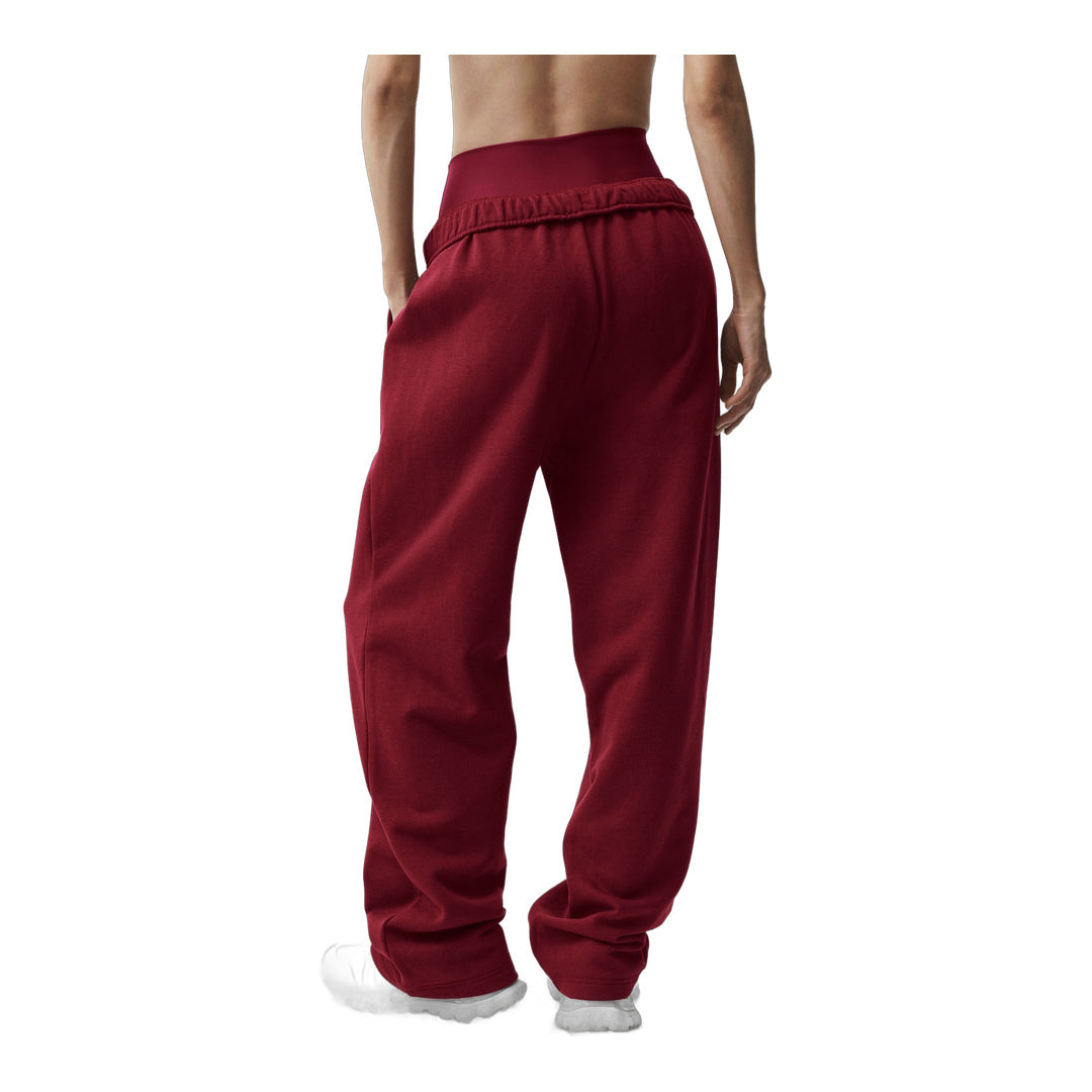 alo Accolade Straight Leg Sweatpant - Summer Romance Red