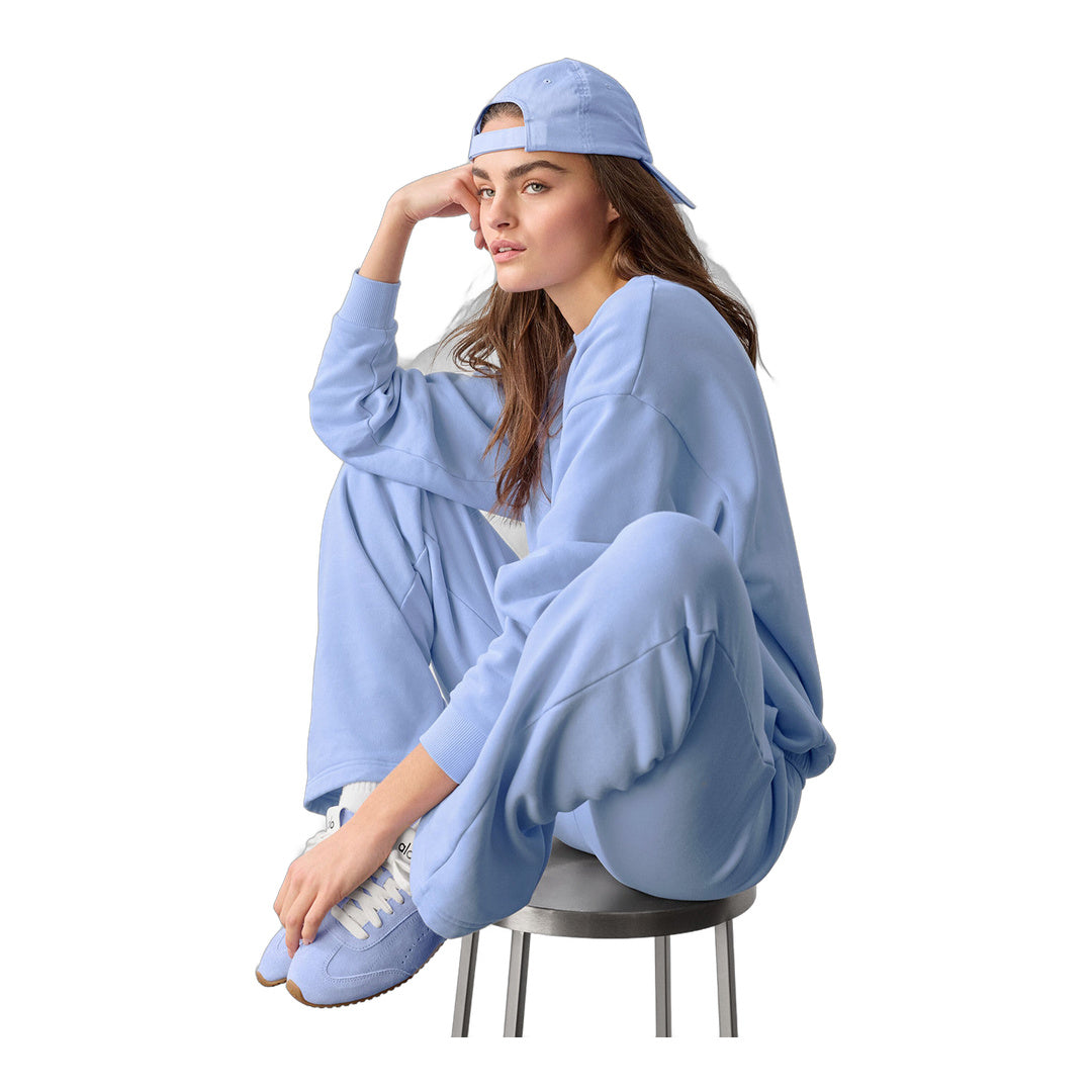 alo Accolade Straight Leg Sweatpant - Light Provence Blue