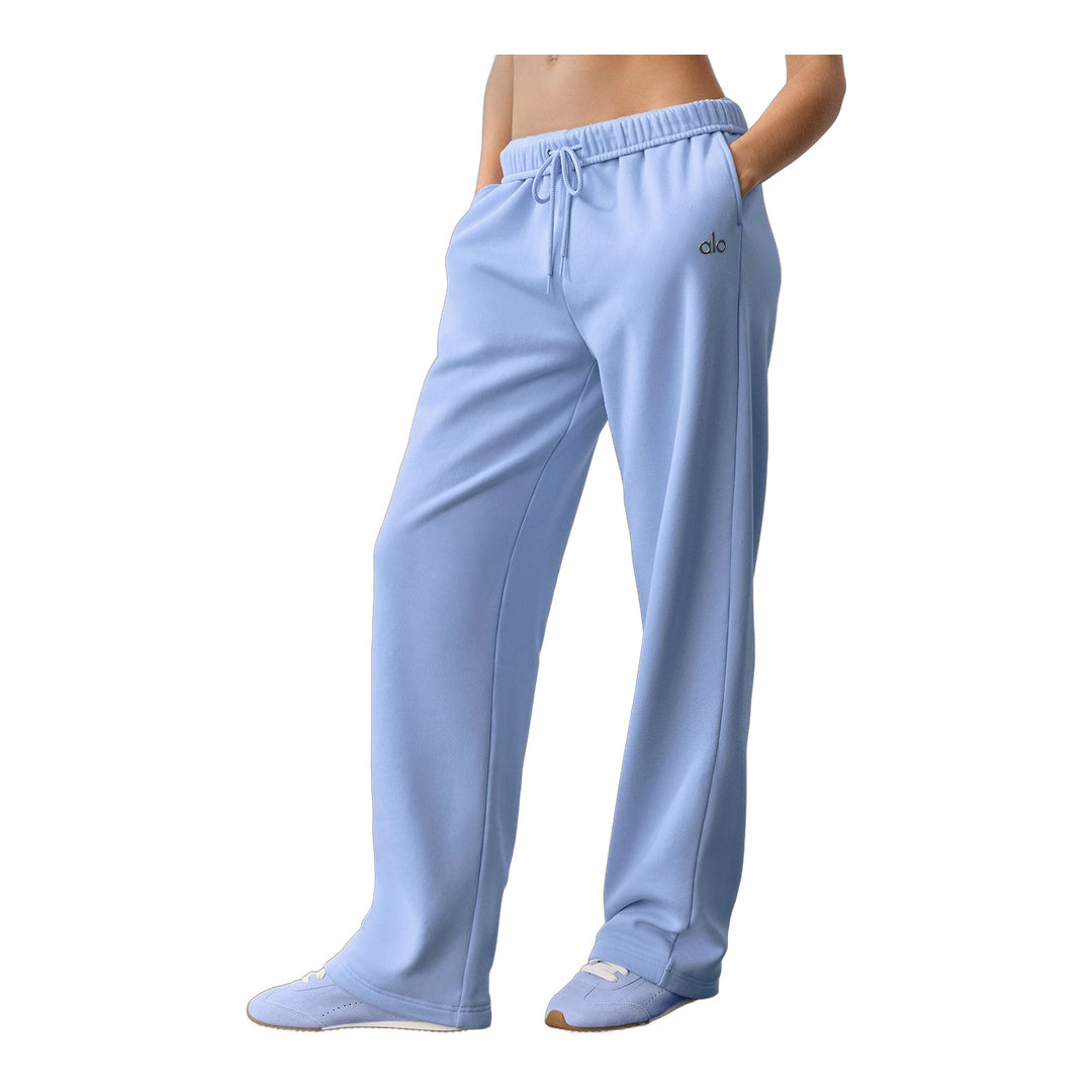 alo Accolade Straight Leg Sweatpant - Light Provence Blue