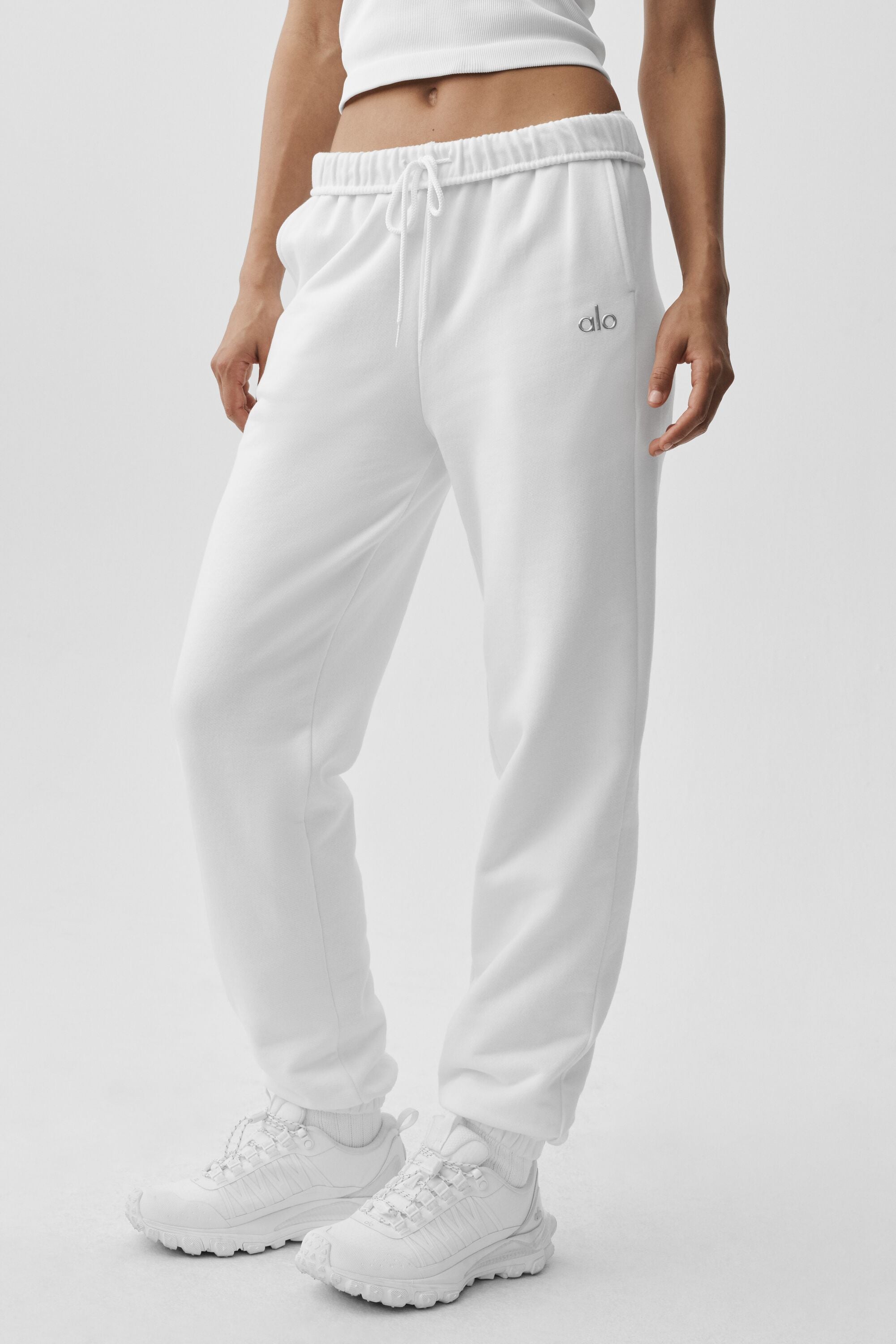 alo Accolade Sweatpant - White