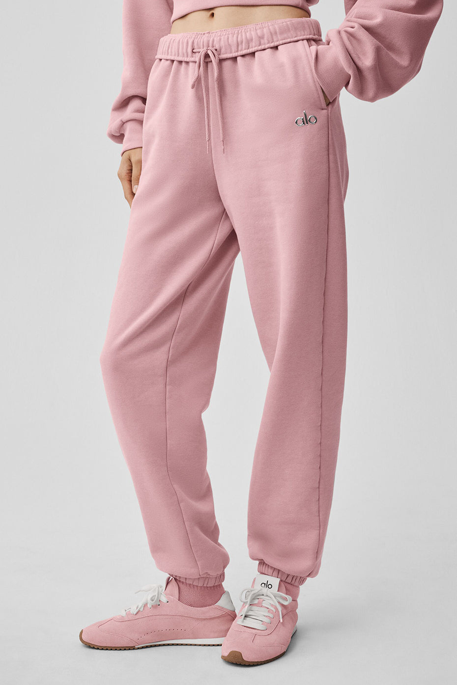 alo Accolade Sweatpant - Vintage Pink