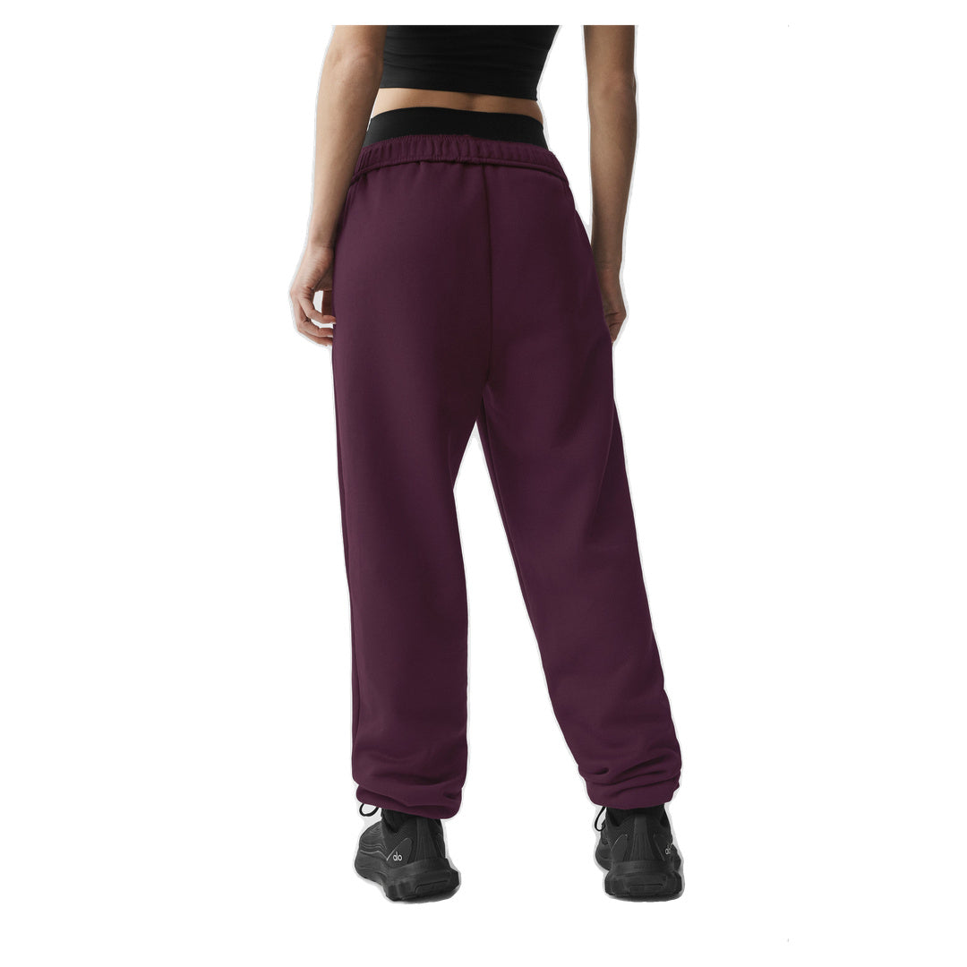 ALO Accolade Sweatpant - Rich Bordeaux