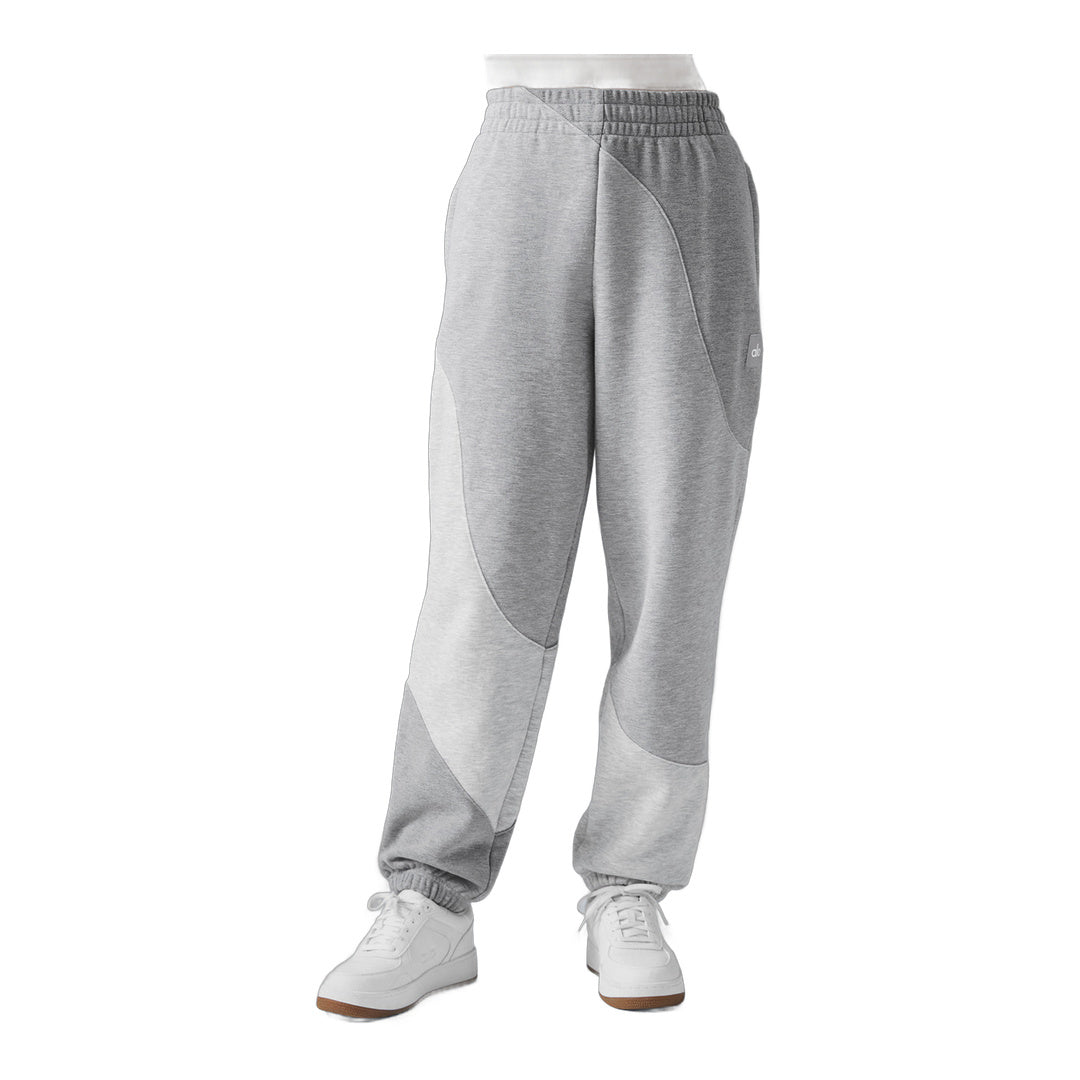 alo Make Waves Sweatpant - Athletic Heather Grey Tonal