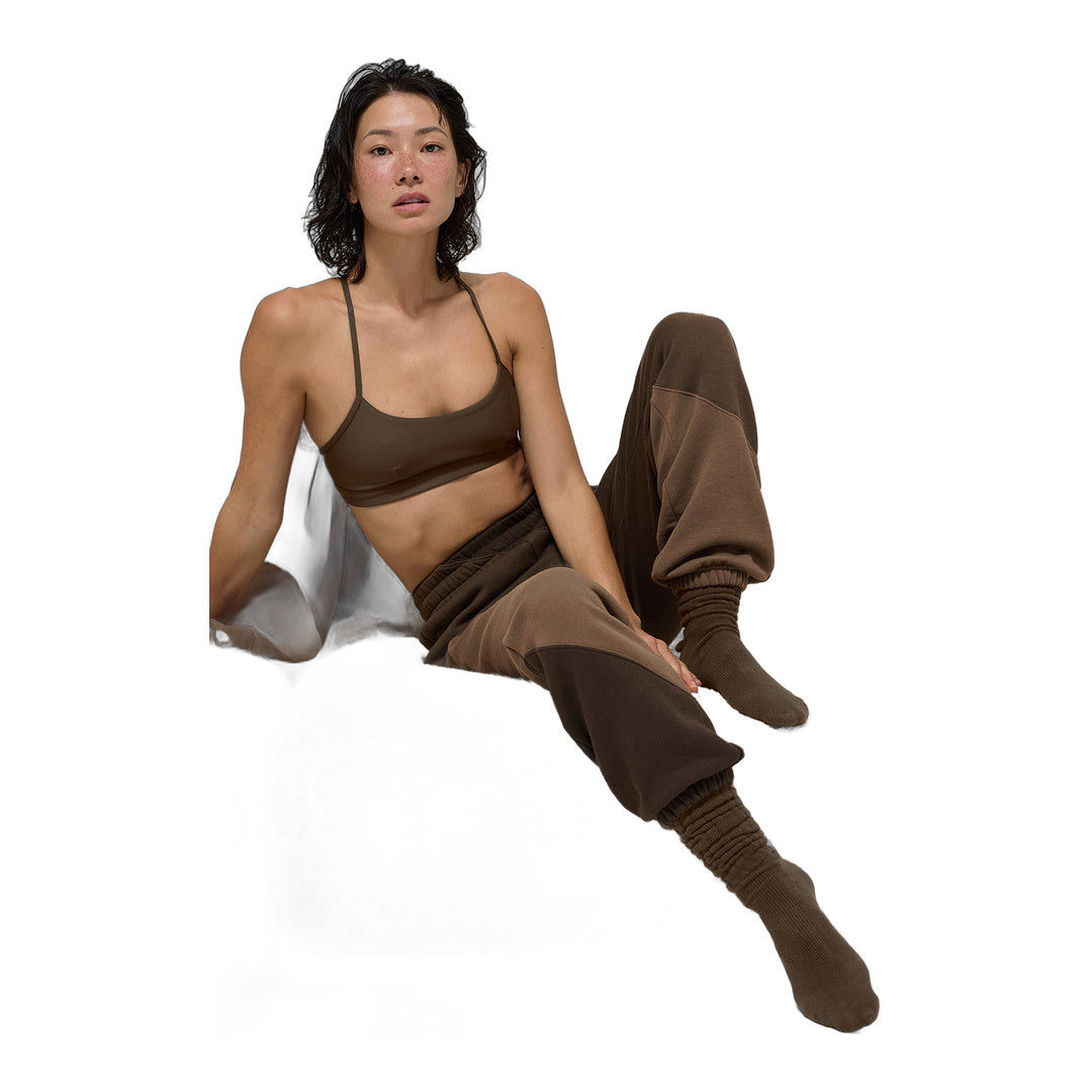 alo Make Waves Sweatpant - Espresso Tonal