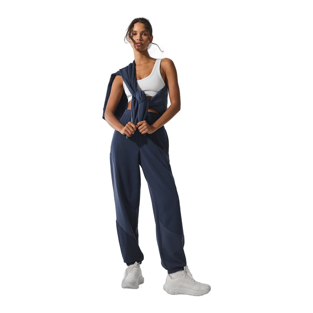 alo Make Waves Sweatpant - Navy Tonal